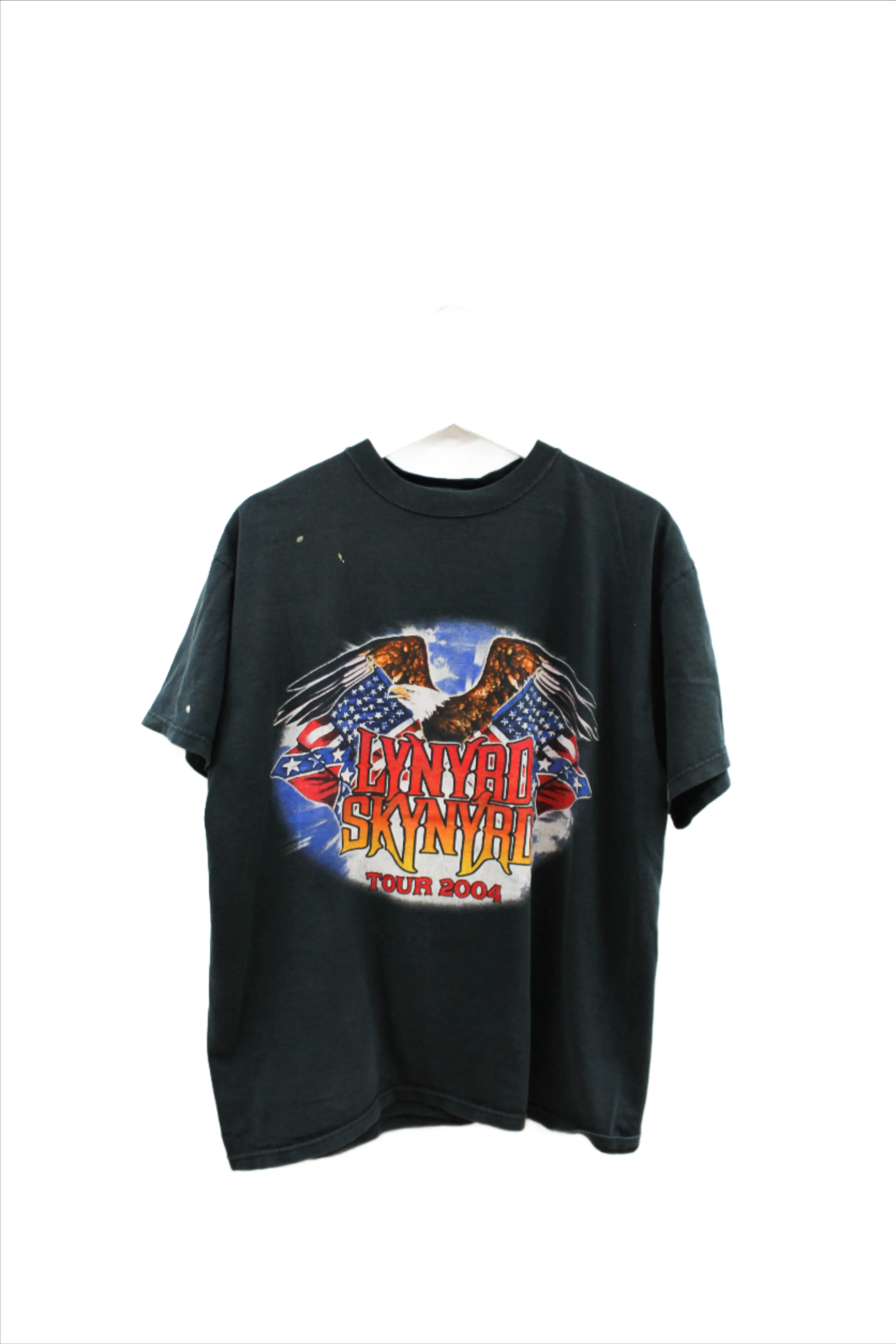 X - Vintage 2004 Lynyrd Skynyrd Tour Anvil Tag Tee sold by HG Vintage