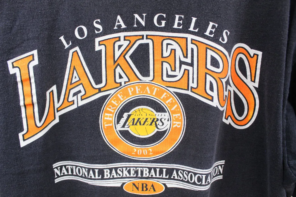 Z - Vintage 2002 NBA Los Angeles Lakers Logo & Script Tee sold by HG Vintage product image thumbnail 2