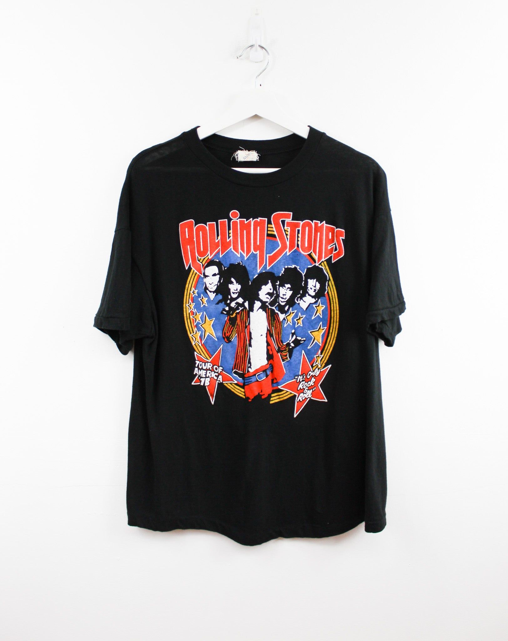 Rolling Stones 78 Bootleg World Tour Vintage Tee sold by HG Vintage