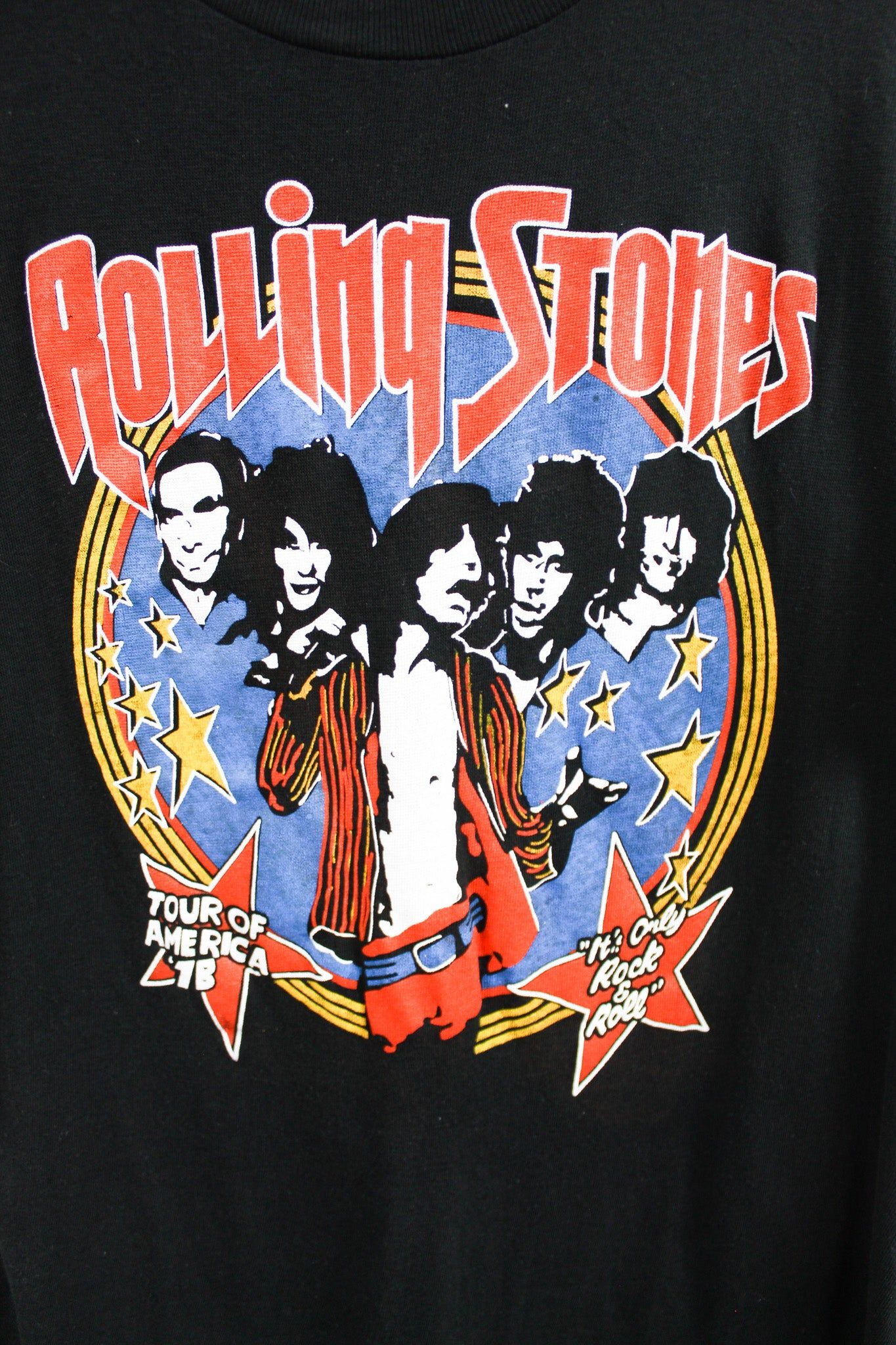 Rolling Stones 78 Bootleg World Tour Vintage Tee sold by HG Vintage product image thumbnail 2