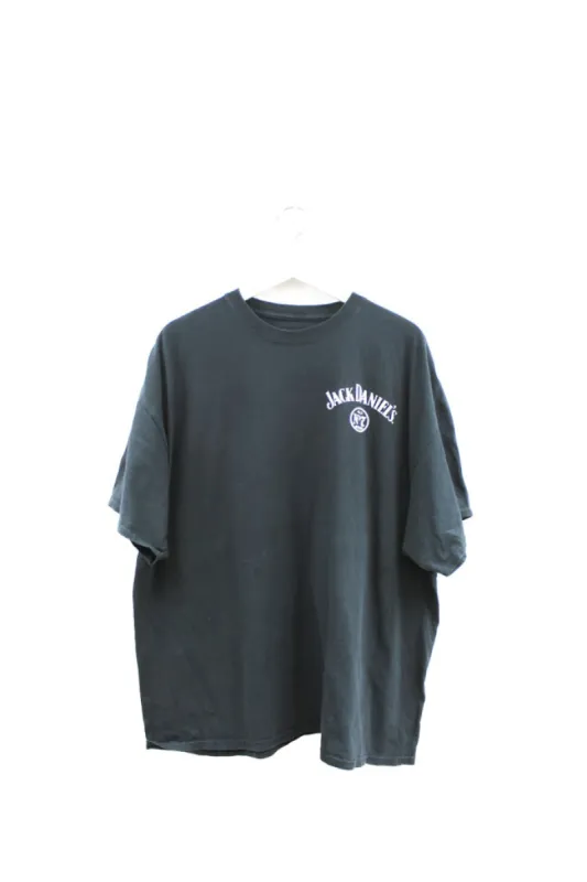 Z - Jack Daniels Small Logo & Bottles Graphic Tee sold by HG Vintage