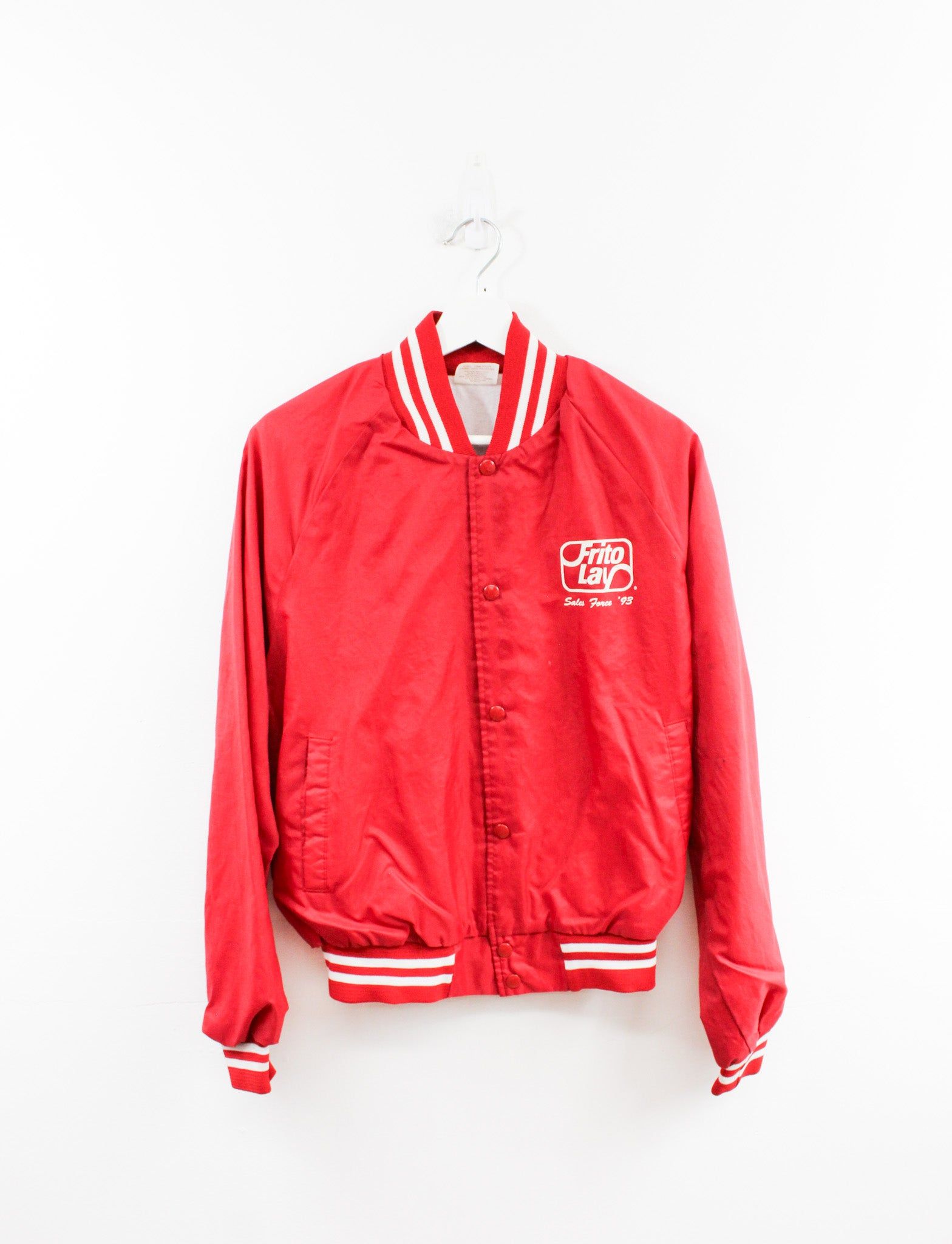 Vintage Frito Lay 93' Sale Force Satin Bomber sold by HG Vintage