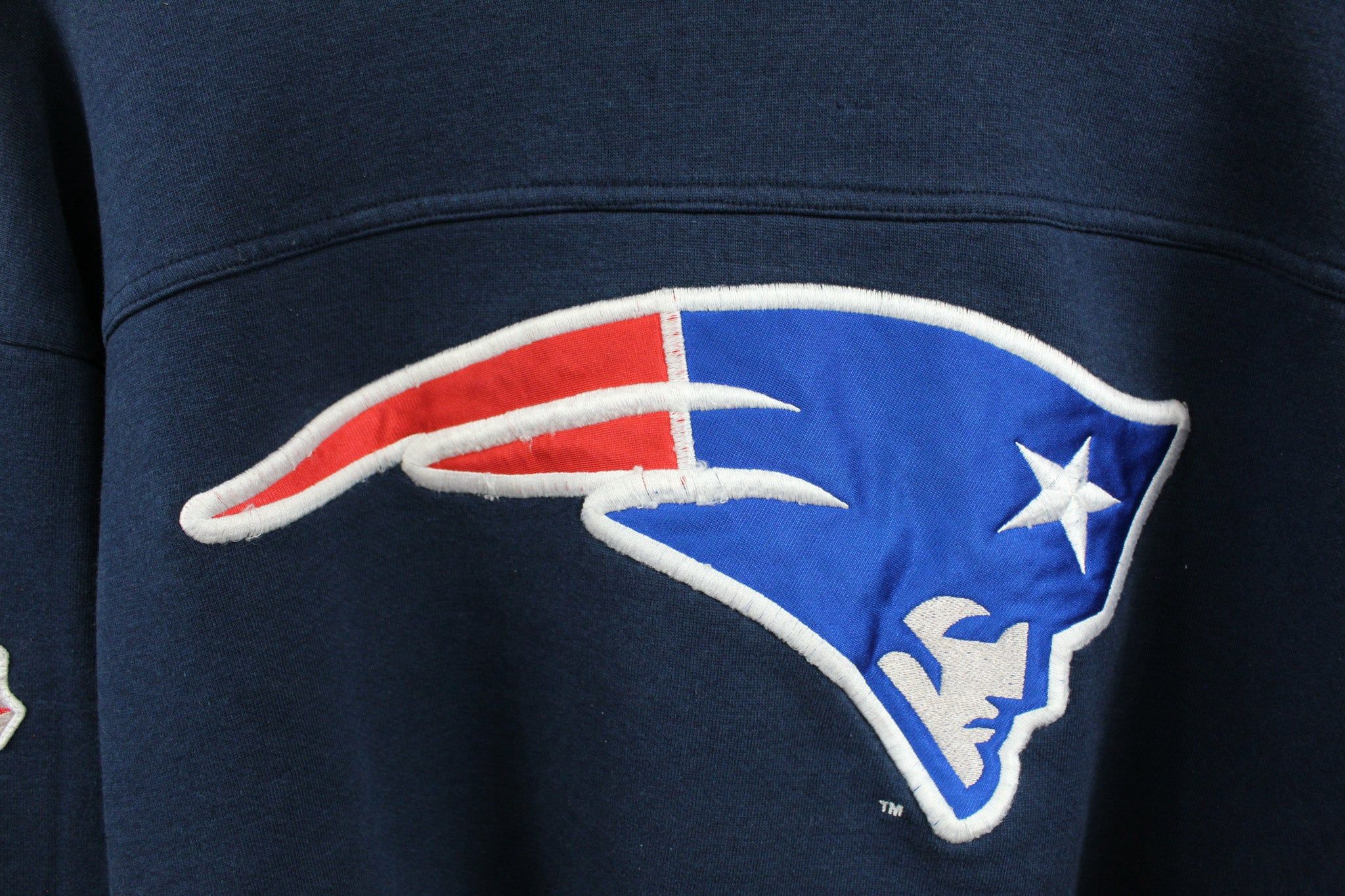 Vintage NFL Patriots Embroidered Logo Crewneck sold by HG Vintage product image thumbnail 2