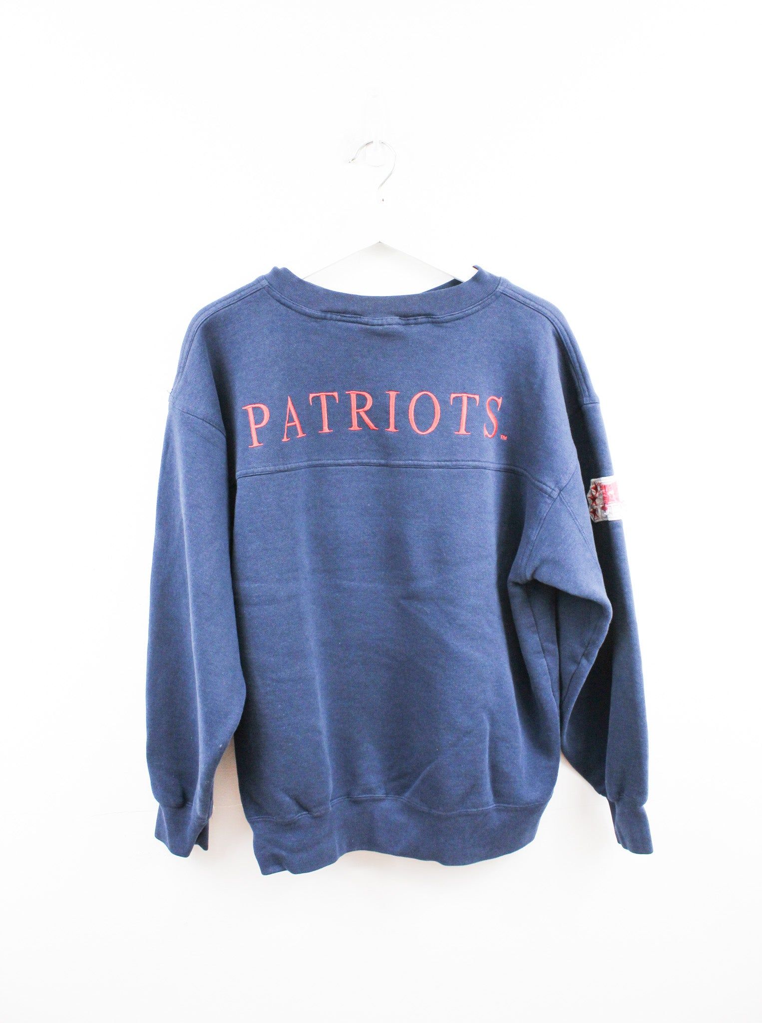 Vintage NFL Patriots Embroidered Logo Crewneck sold by HG Vintage product image thumbnail 3