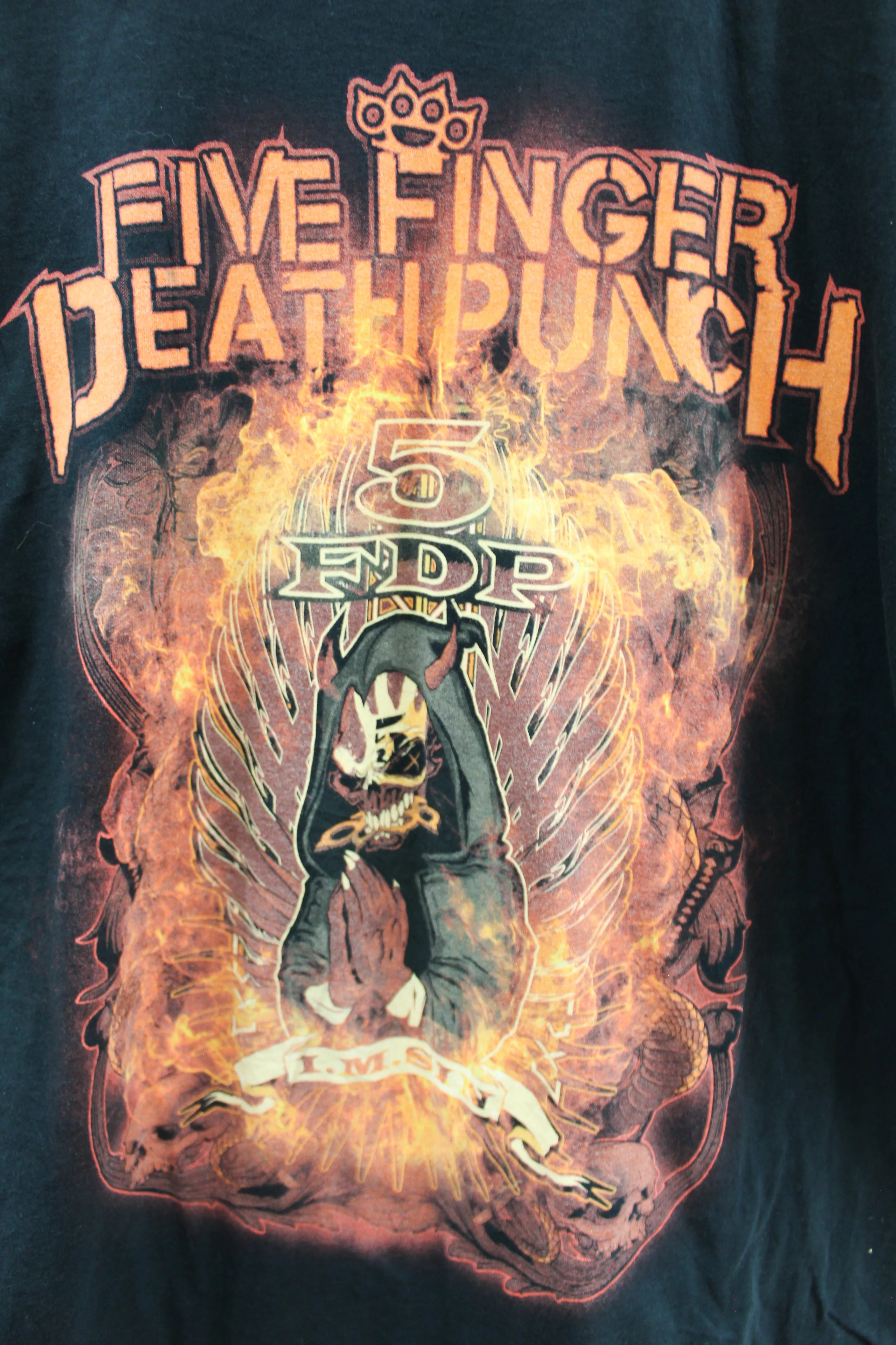 X - Five Finger Death Punch Logo Graphic Tee sold by HG Vintage product image thumbnail 2