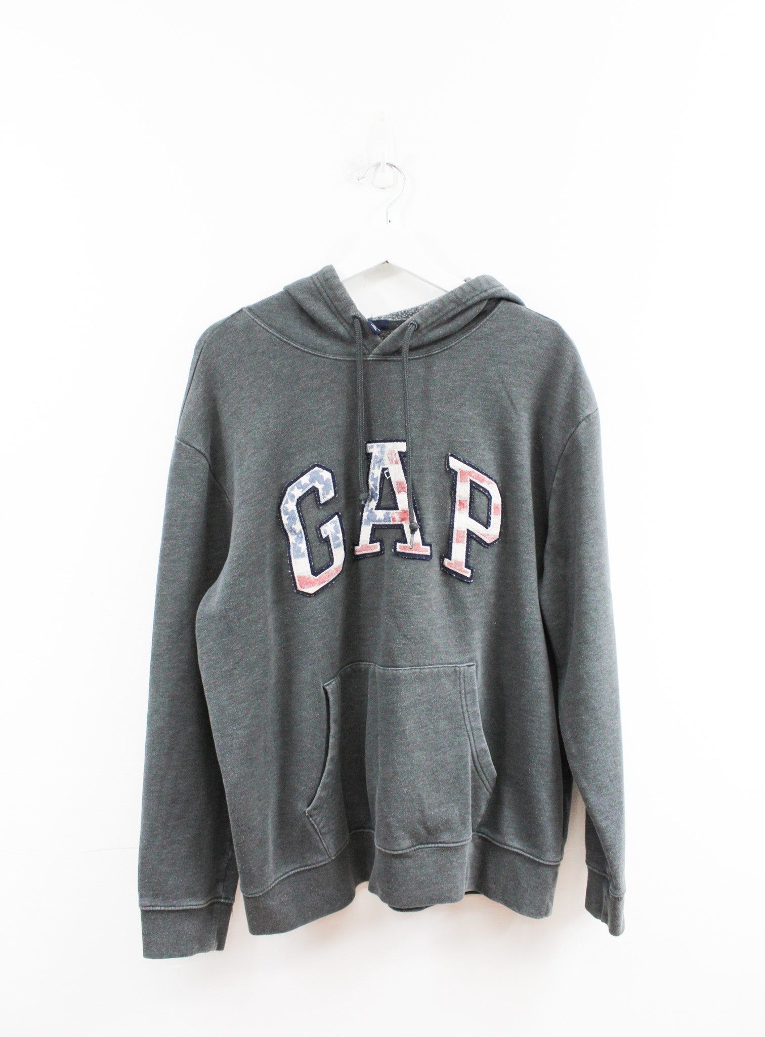 Vintage GAP American Flag Hoodie sold by HG Vintage