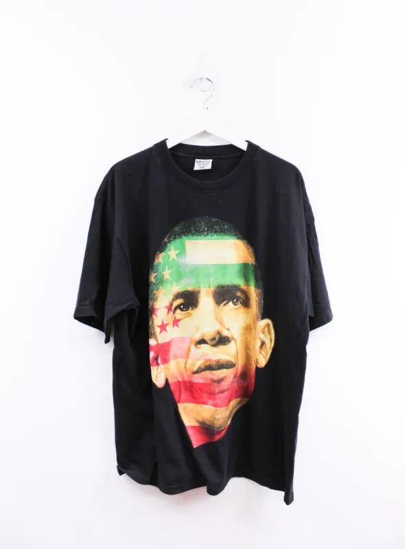 Obama Face Picture Tee sold by HG Vintage
