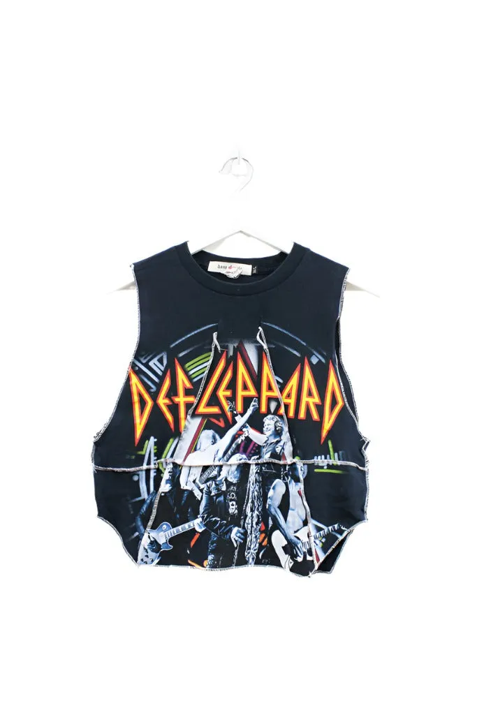 Z - Mojo Music Double Stitch Rework Def Leppard 2015 Tour sold by HG Vintage