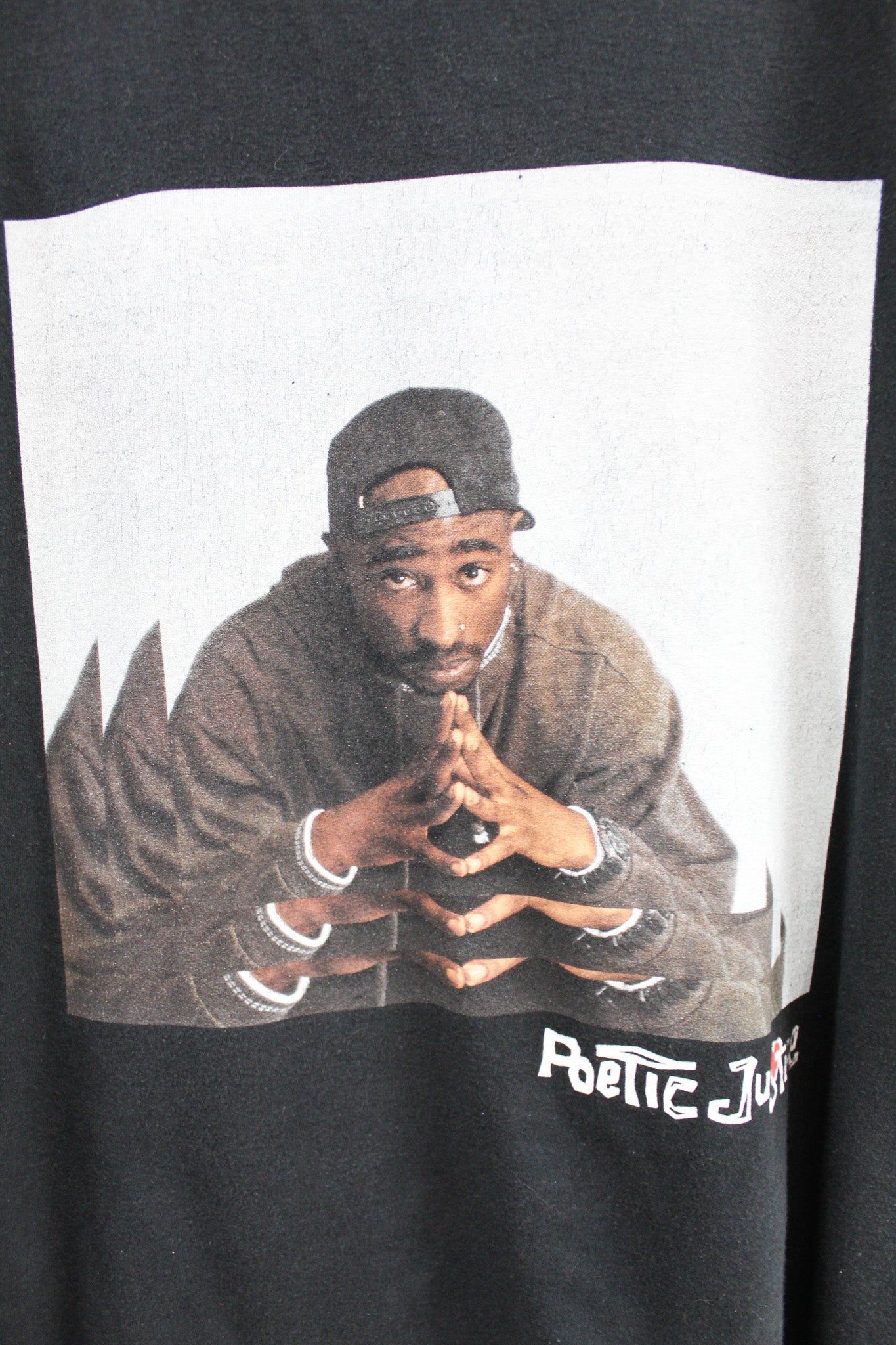 Tupac Front Facing Picture Tee sold by HG Vintage product image thumbnail 2