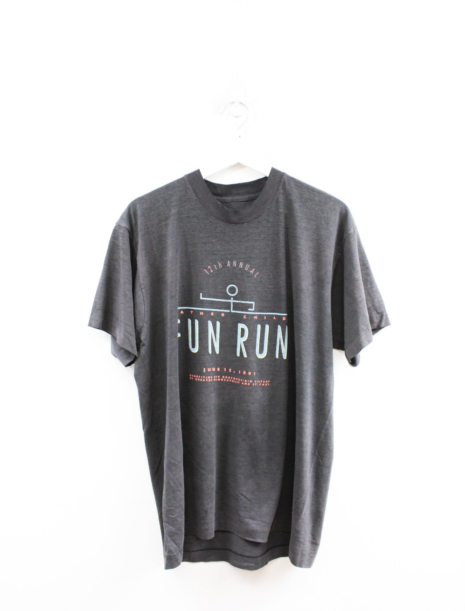 Vintage Single Stitch 1991 Father Child Fun Run Tee sold by HG Vintage