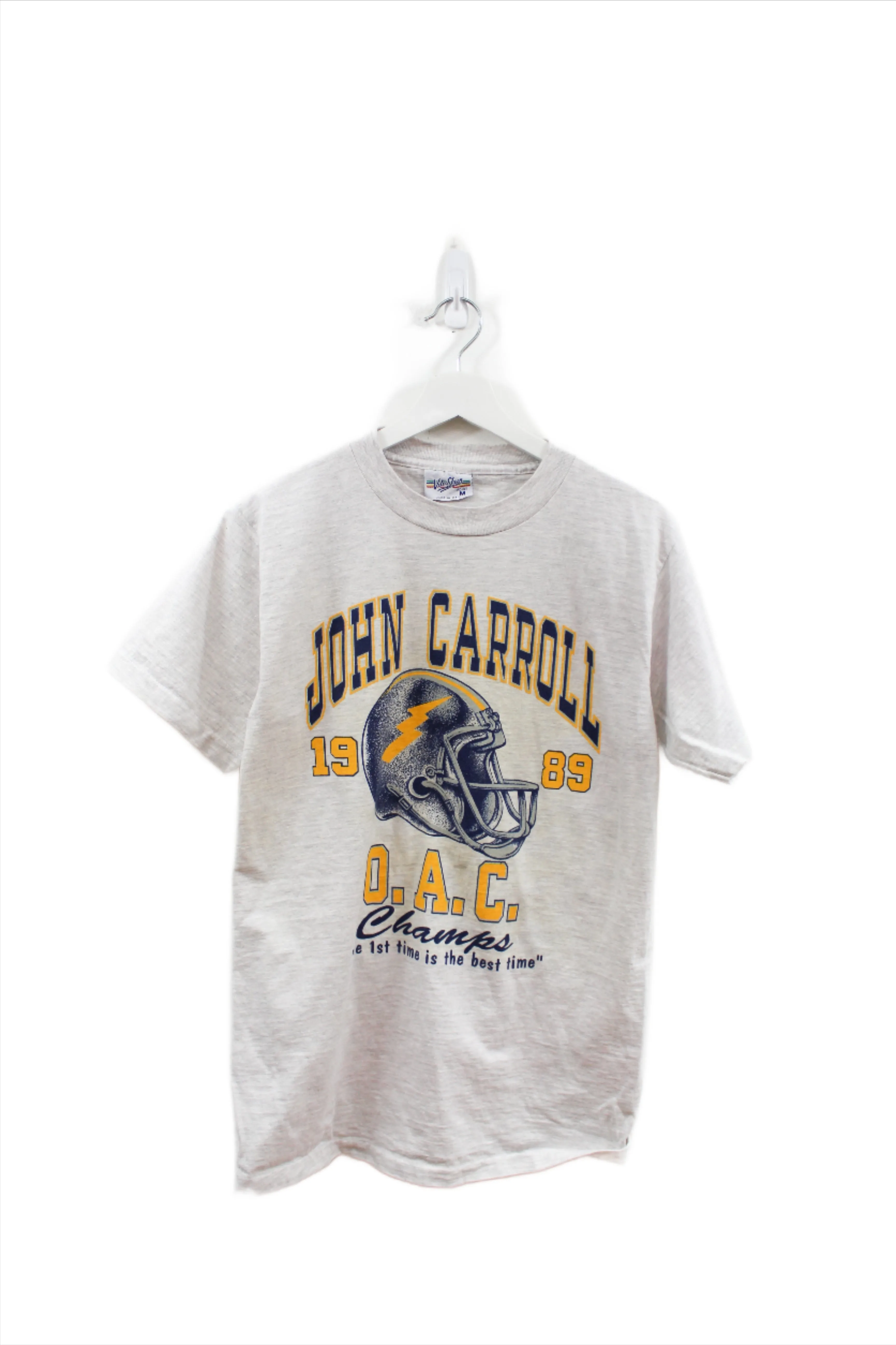 X- Vintage 1989 John Carroll O.A.C Champ Tee sold by HG Vintage