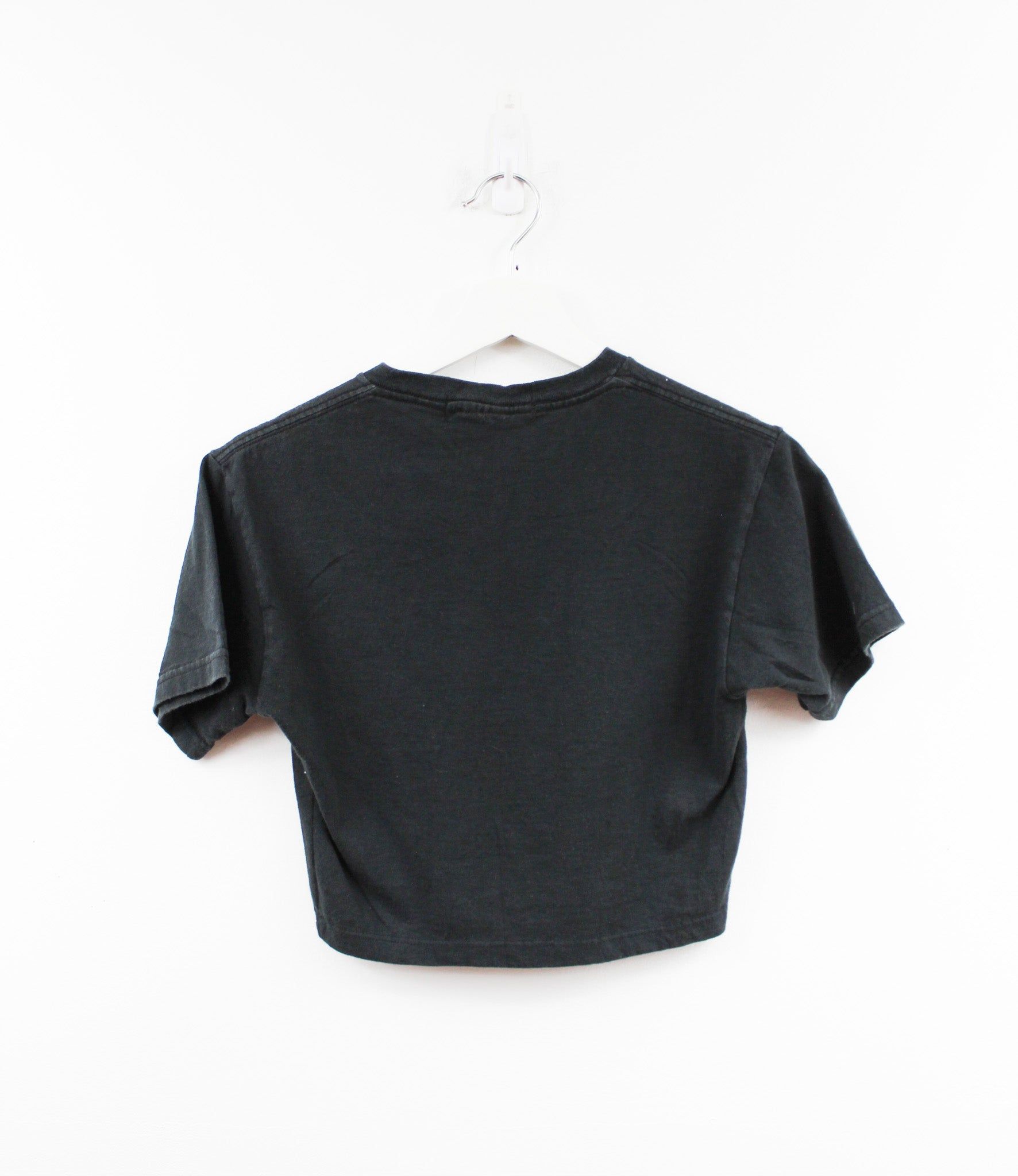 Haus Of Mojo Vintage Reworked Pink Floyd Dark Side And Prism Crop Baby Tee sold by HG Vintage product image thumbnail 3