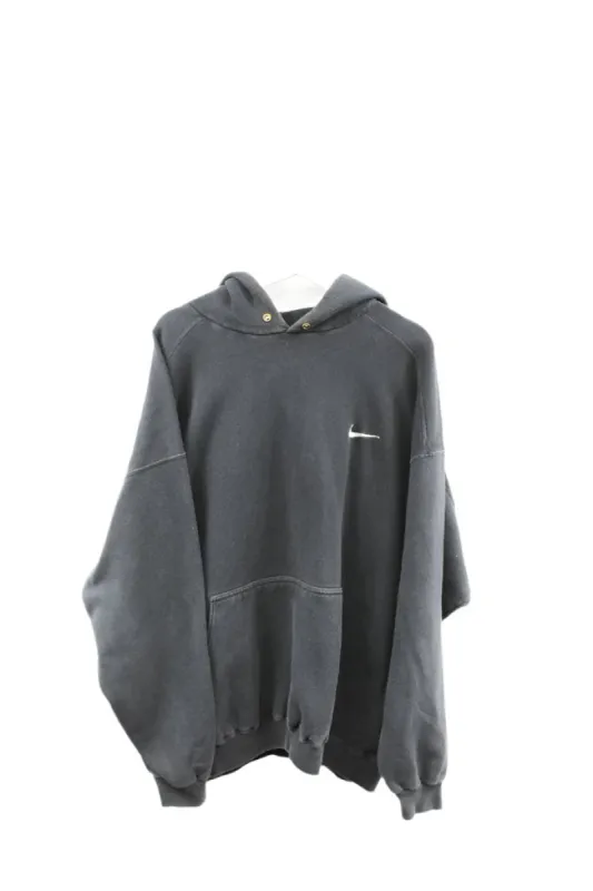 Z- Vintage 90s Nike Small Embroidered Swoosh (Red Swoosh Tag) Hoodie sold by HG Vintage