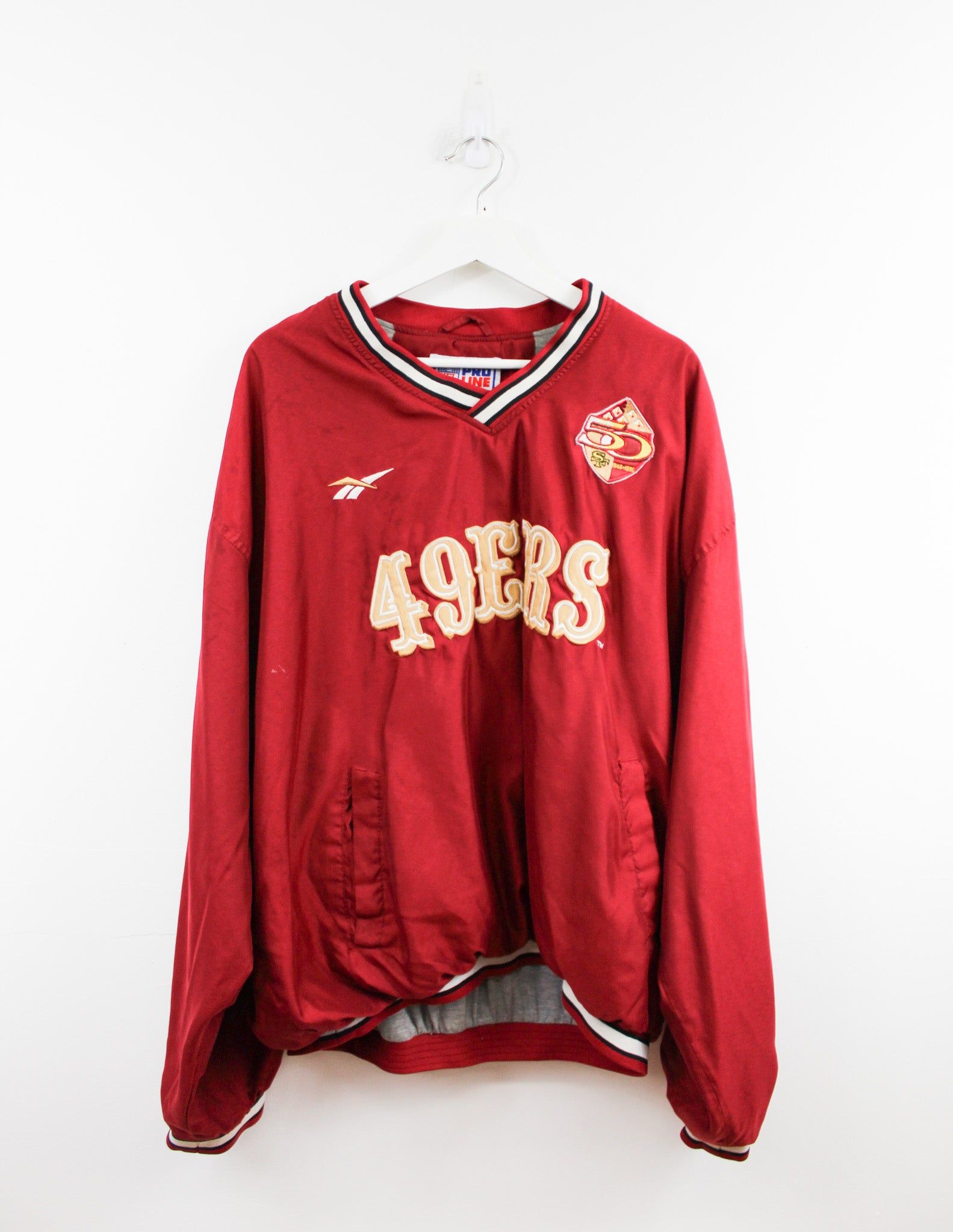 NFL San Francisco 49ers Pullover Windbreaker sold by HG Vintage