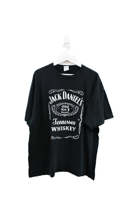 Z - Vintage Jack Daniel Label Logo Gildan Tag Tee sold by HG Vintage