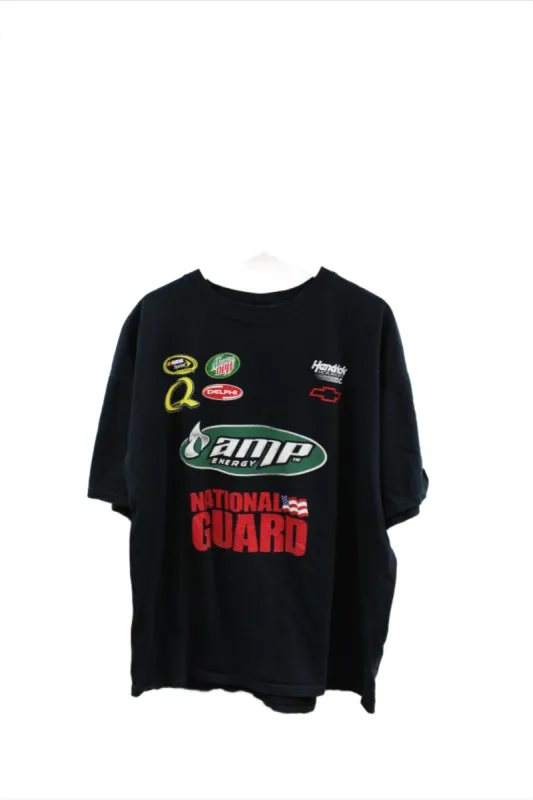 Z - Vintage 2008 Nascar Dale Earnhard Jr. National Guard & Sponsors #88 Tee sold by HG Vintage