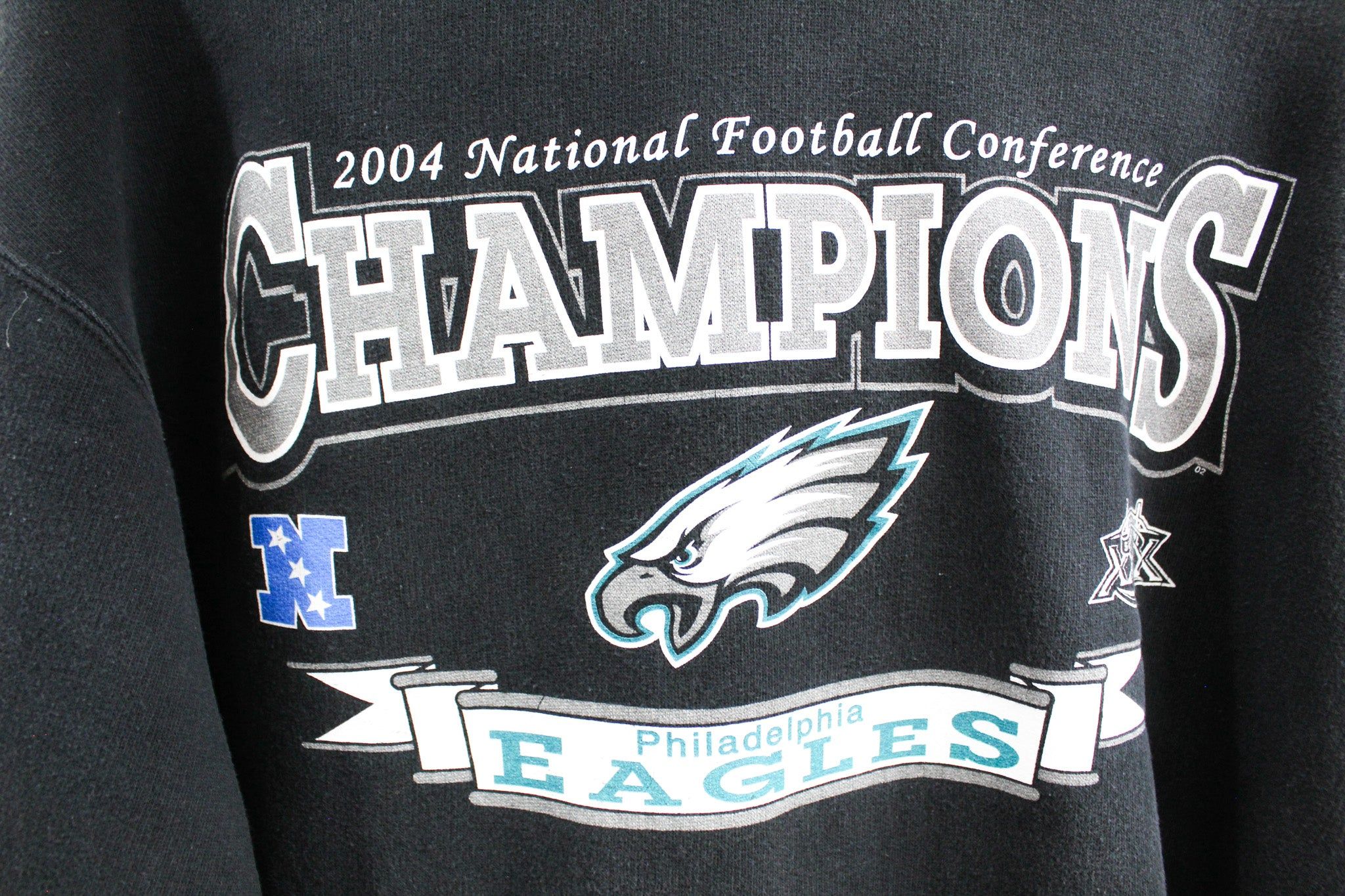 NFL 04 Philadelphia Eagles NFC Champions Hoodie sold by HG Vintage product image thumbnail 2