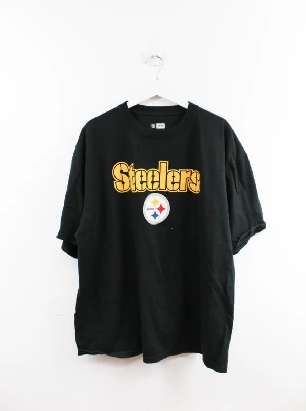 Vintage 2008 Steelers Logo & Season Tee sold by HG Vintage