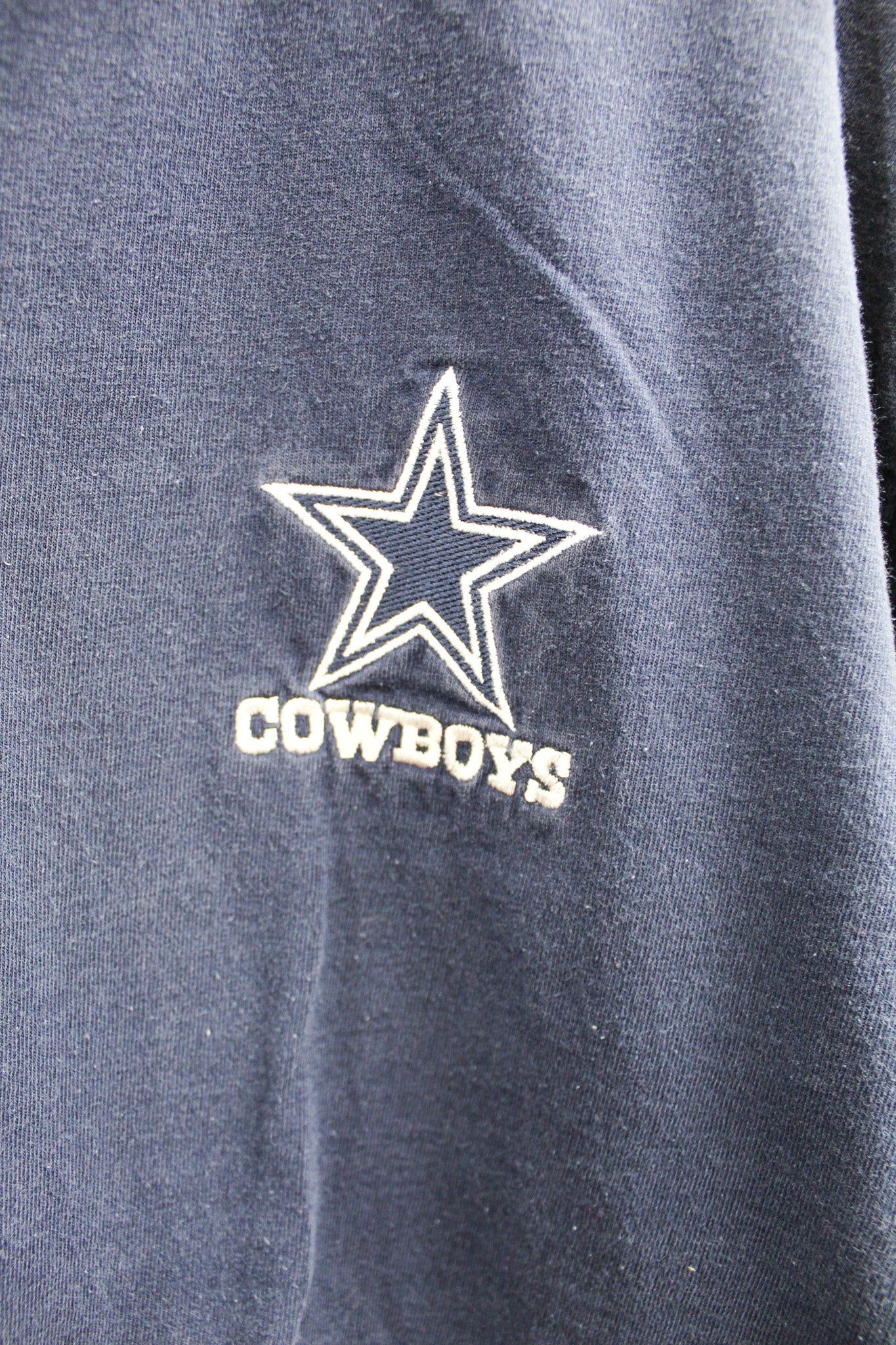 Vintage NFL Dallas Cowboys Embroidered Logo Tee sold by HG Vintage product image thumbnail 2