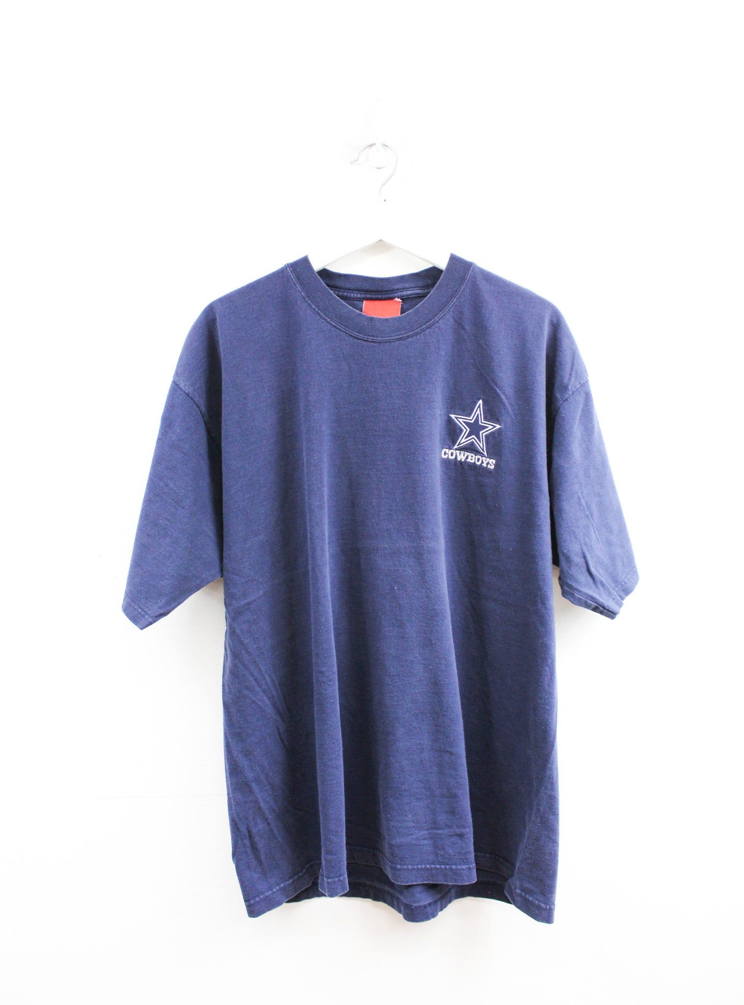 Vintage NFL Dallas Cowboys Embroidered Logo Tee sold by HG Vintage