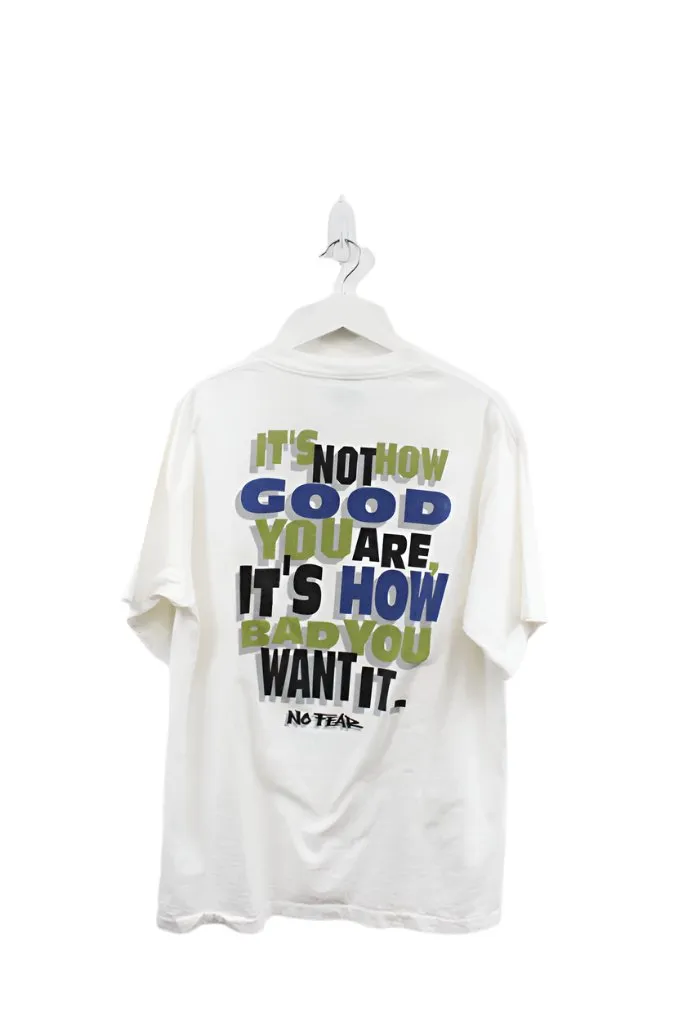 Z- Vintage 90s No Fear Script Single Stitch Tee sold by HG Vintage product image thumbnail 4