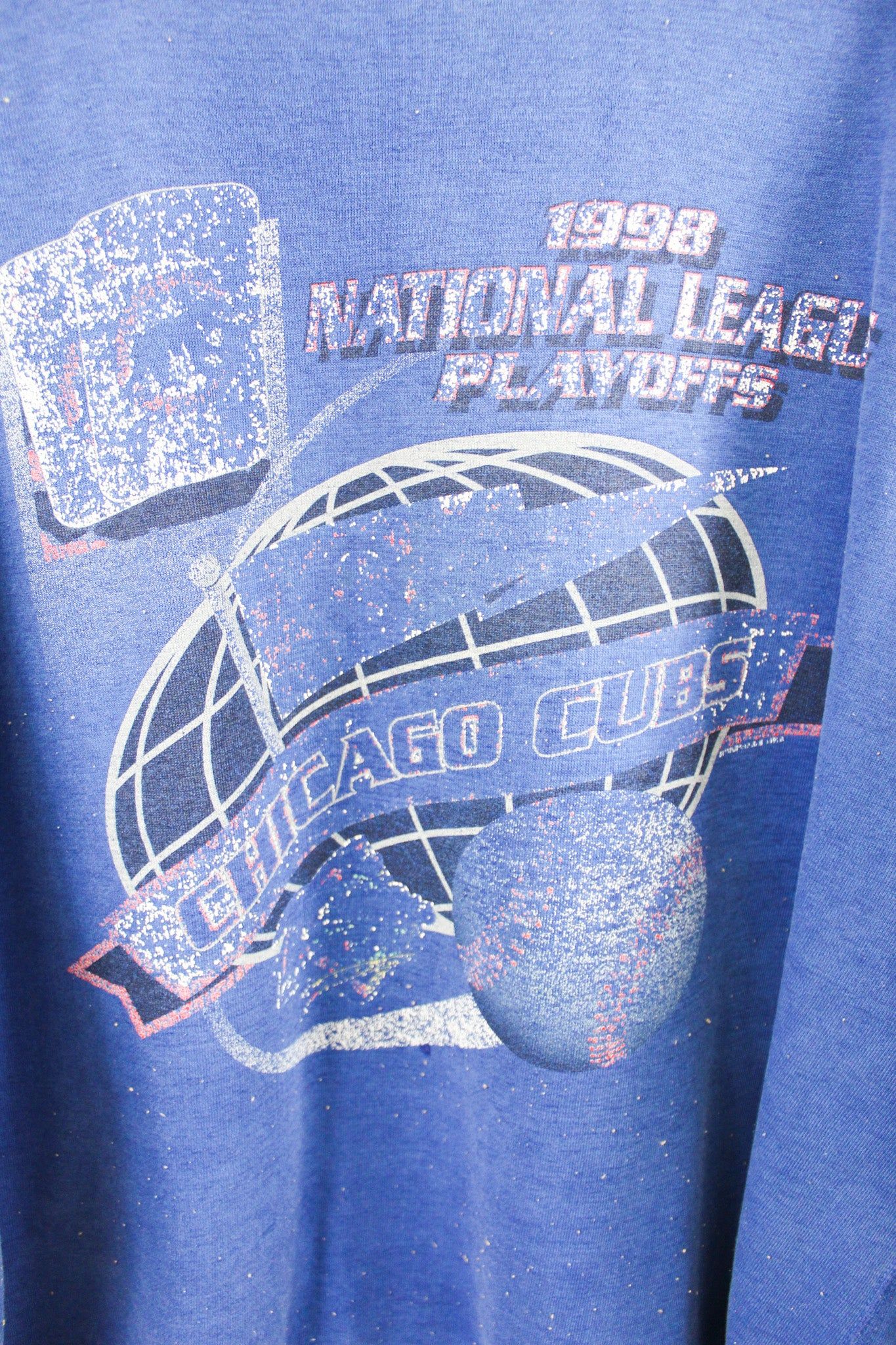 Starter X MLB 1998 Chicago Cubs Playoffs Crewneck sold by HG Vintage product image thumbnail 2