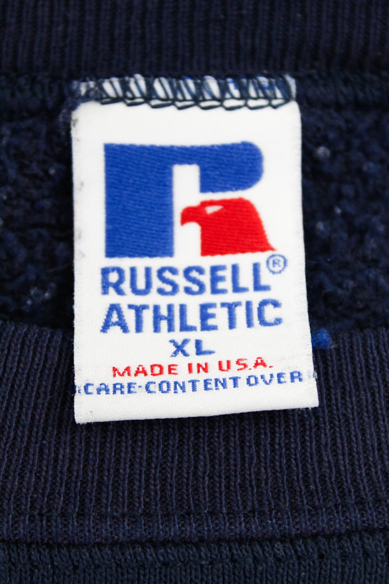 Vintage 90s Russell Athletic Made In The USA Blank Crewneck sold by HG Vintage product image thumbnail 2