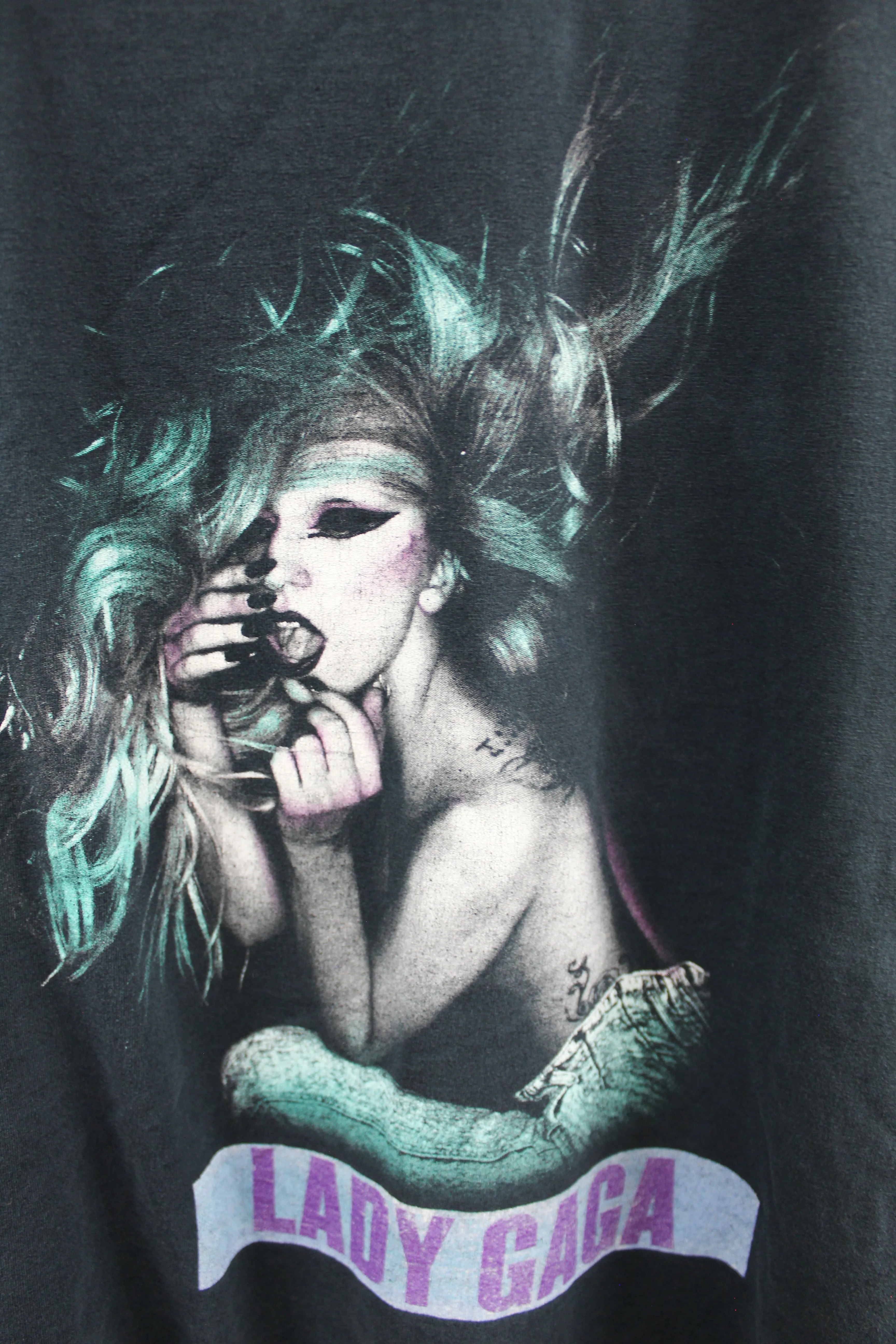X - 2011 Lady Gaga Born This Way Ball Tour Tee sold by HG Vintage product image thumbnail 2
