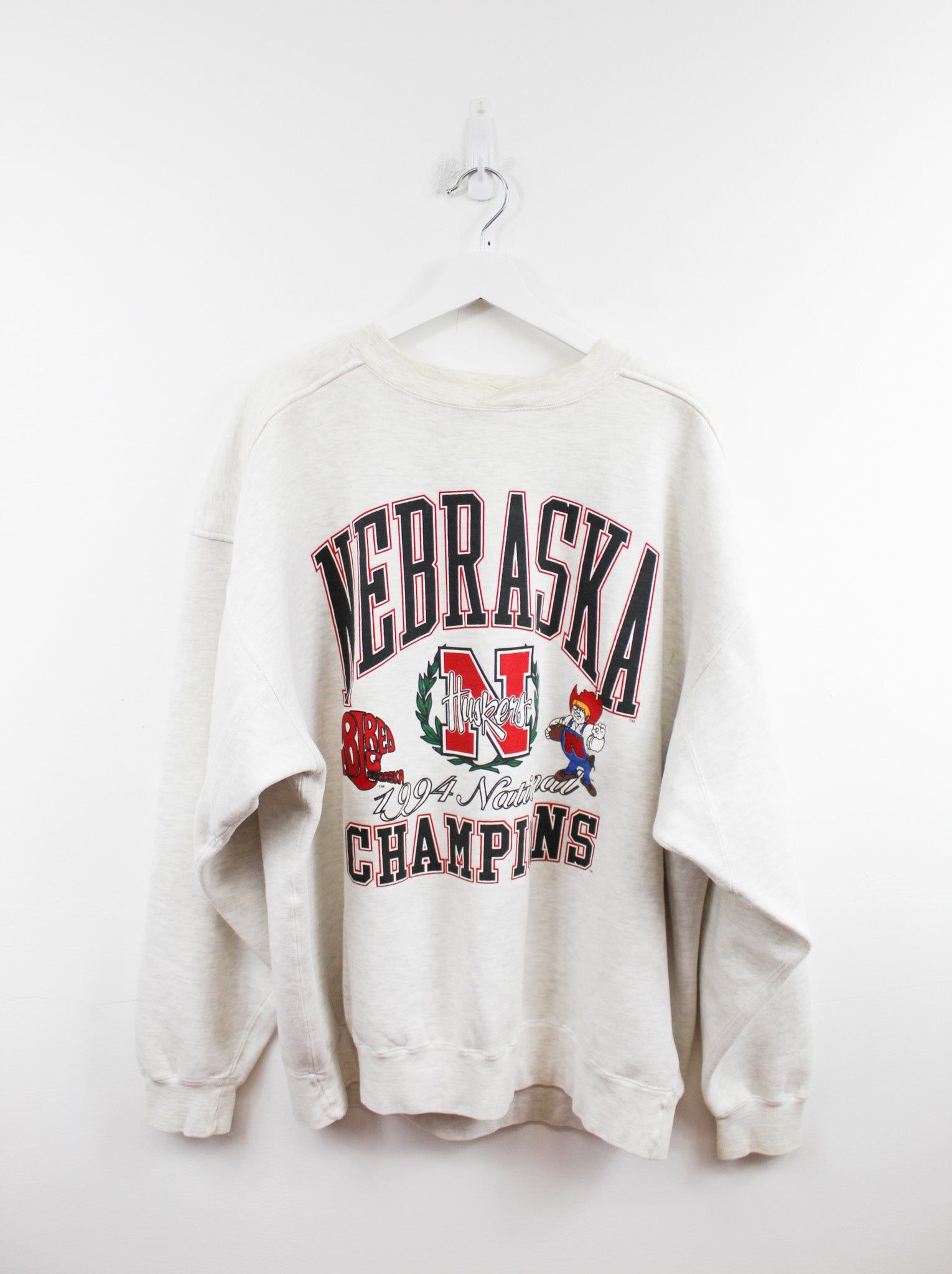Nebraska Huskers 94' National Champs Crewneck sold by HG Vintage
