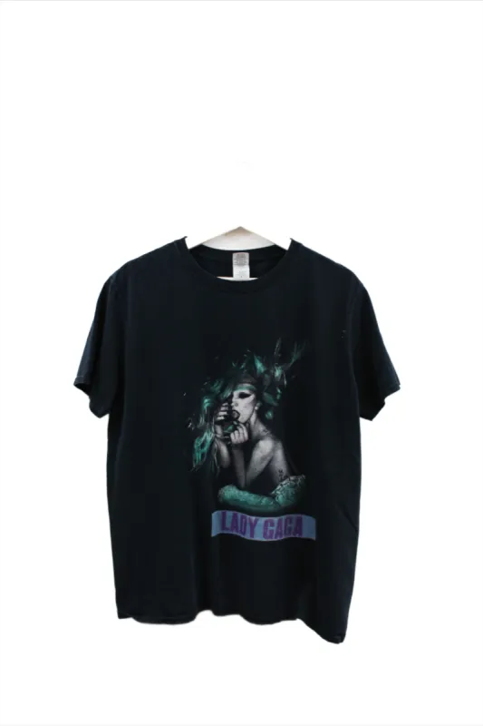X - 2011 Lady Gaga Born This Way Ball Tour Tee sold by HG Vintage
