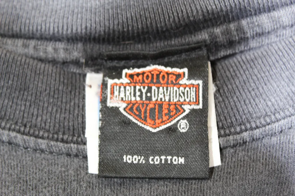 Z- Vintage 2000 Harley Davidson Pittsburgh PA Hanes Heavyweight Tag Long Sleeve Tee sold by HG Vintage product image thumbnail 5