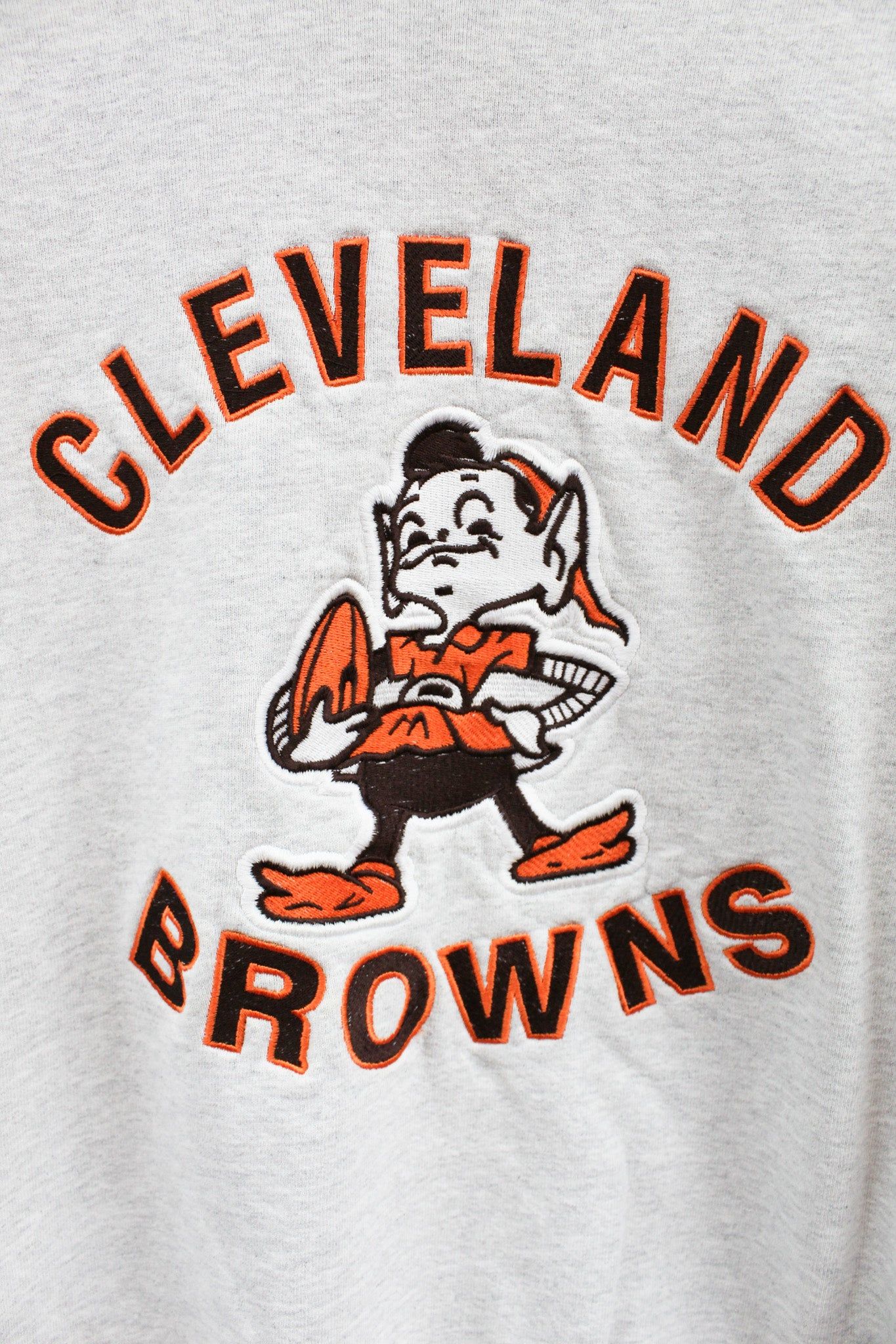 Vintage NFL Cleveland Browns Embroidered Logo Crewneck sold by HG Vintage product image thumbnail 2