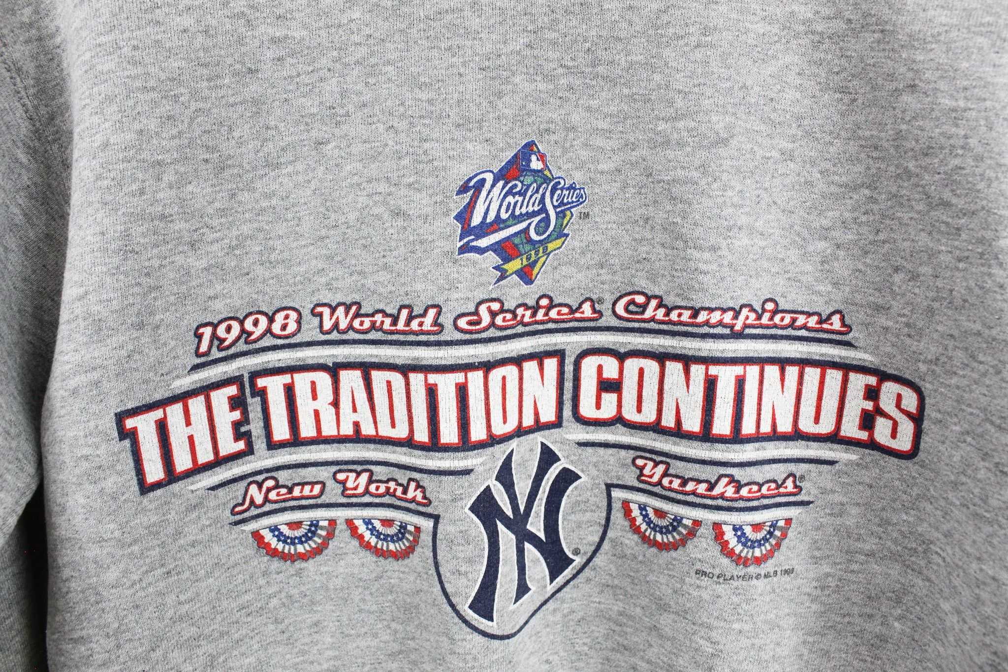 Vintage 98 MLB World Series New York Yankees Crewneck sold by HG Vintage product image thumbnail 2