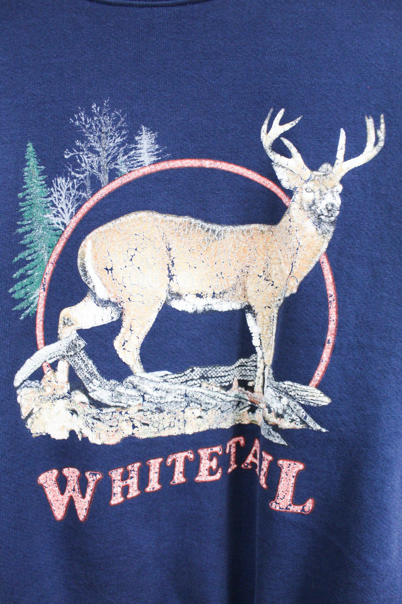 Vintage White Tail Deer Graphic Crewneck sold by HG Vintage product image thumbnail 2