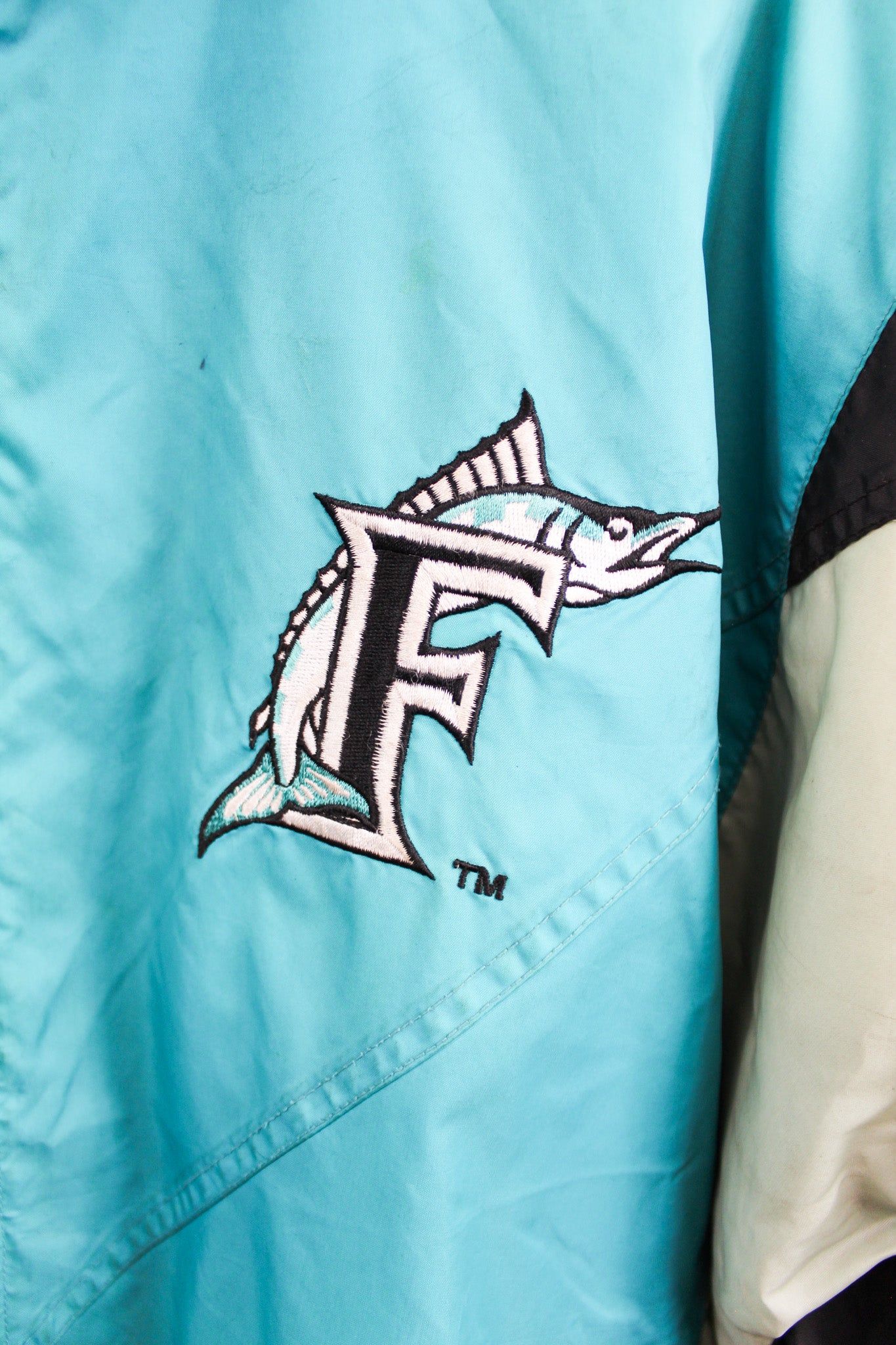 Vintage MLB Marlins Zip Up Windbreaker sold by HG Vintage product image thumbnail 2