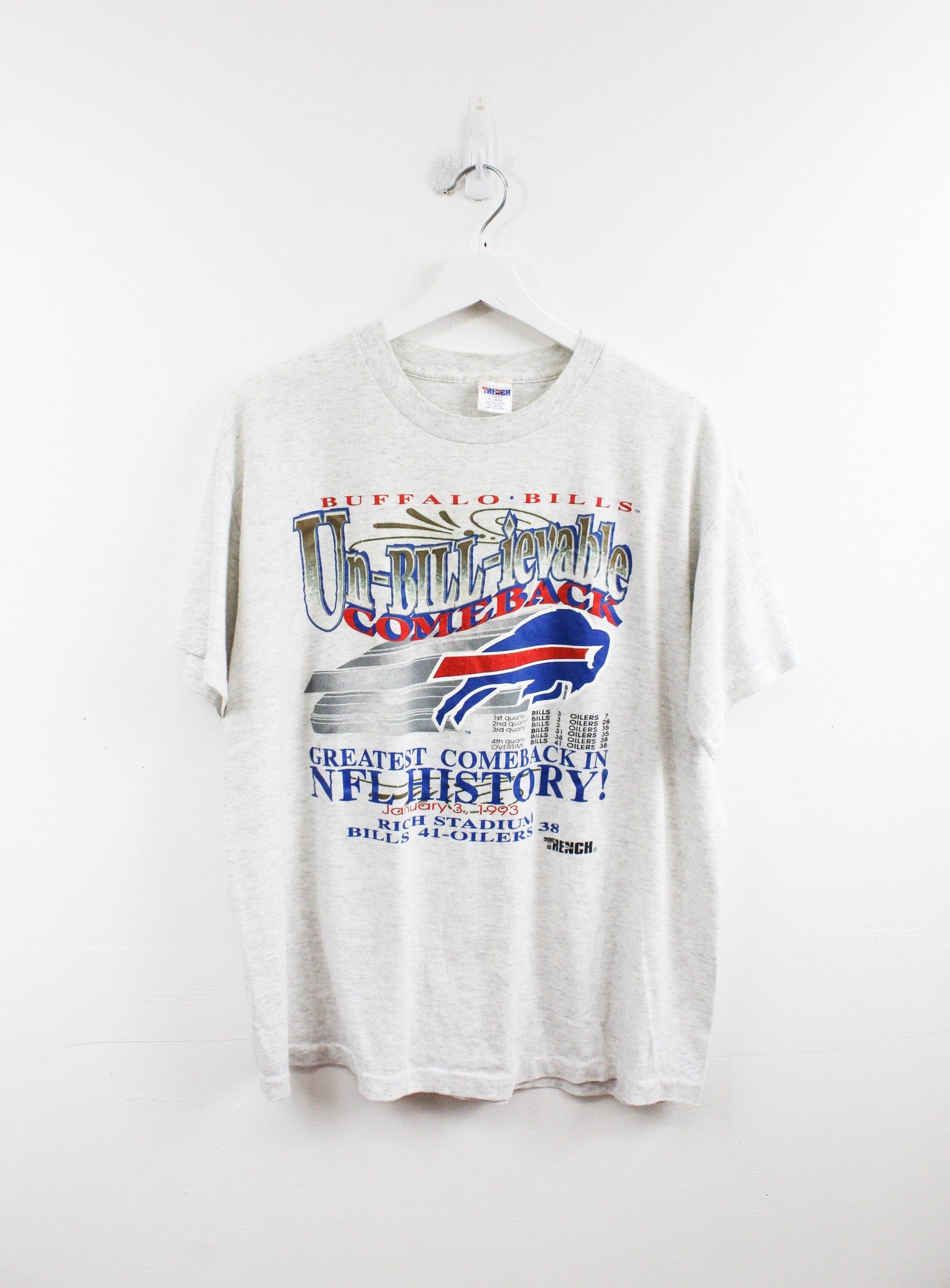NFL Buffalo Bills 93' Comeback Tee sold by HG Vintage