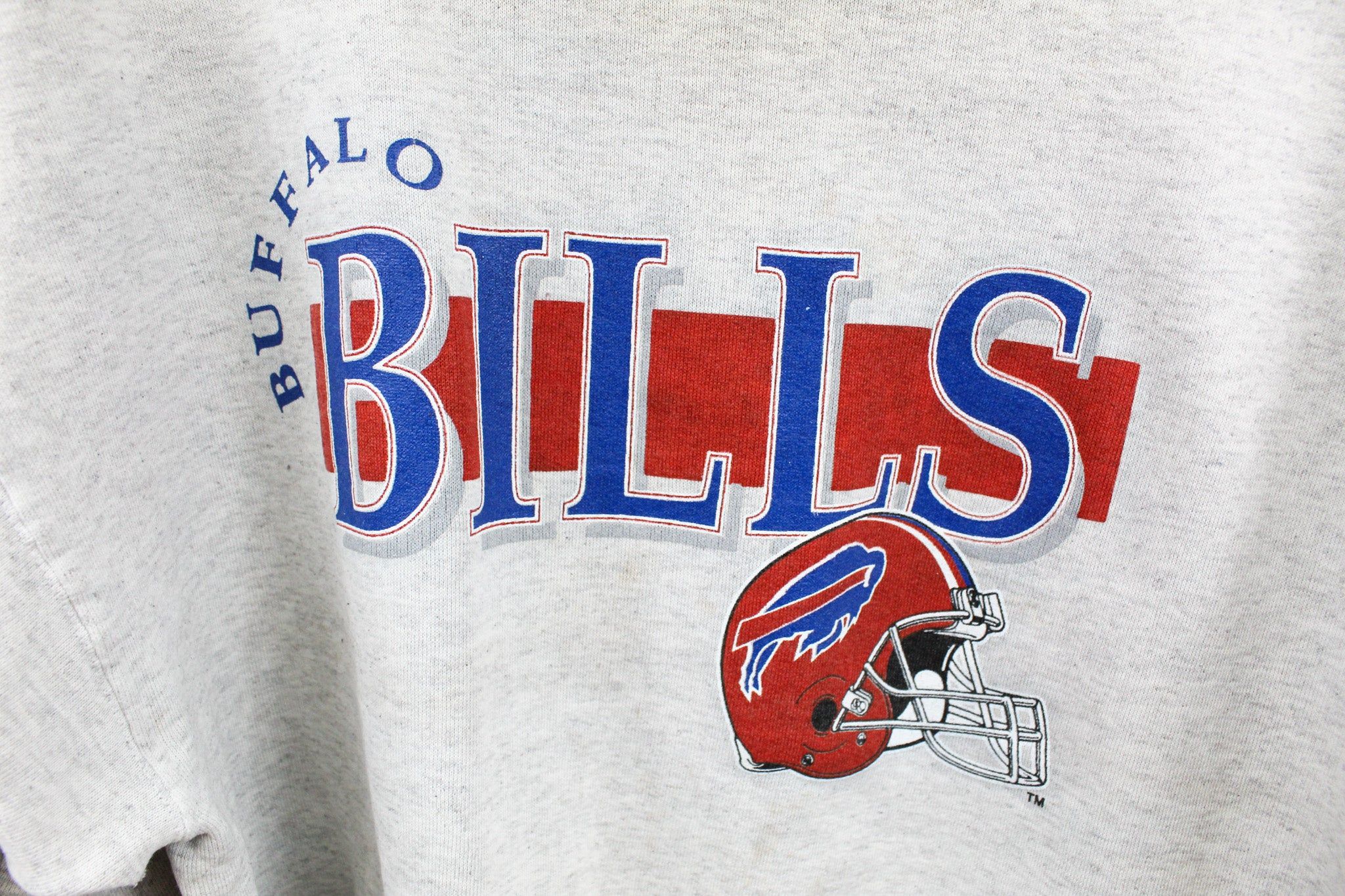 NFL Buffalo Bills Script & Helmet Crewneck sold by HG Vintage product image thumbnail 2