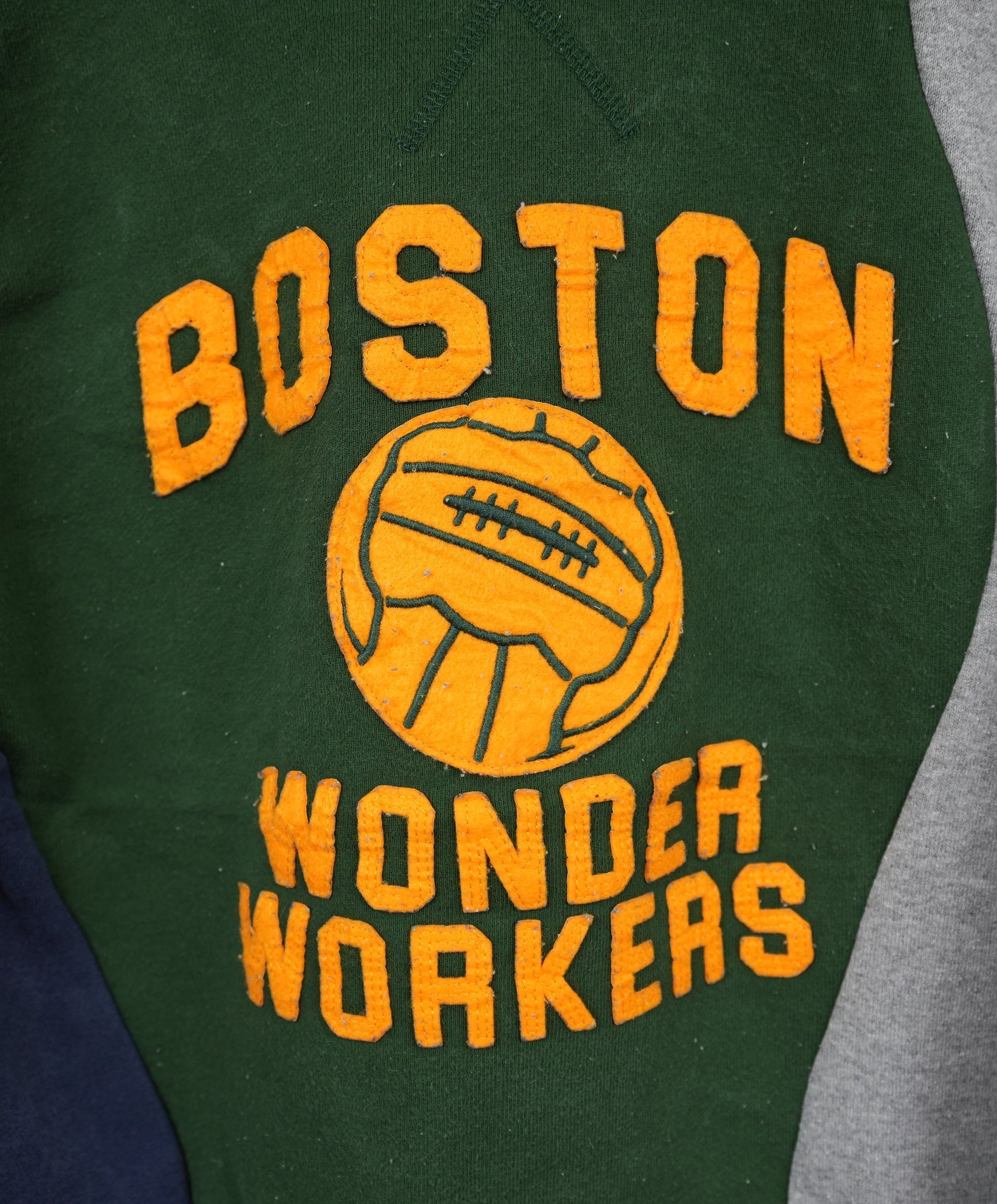 Haus Of Mojo Rework Boston Wonder 3-Way Unisex Sweatshirt sold by HG Vintage product image thumbnail 2