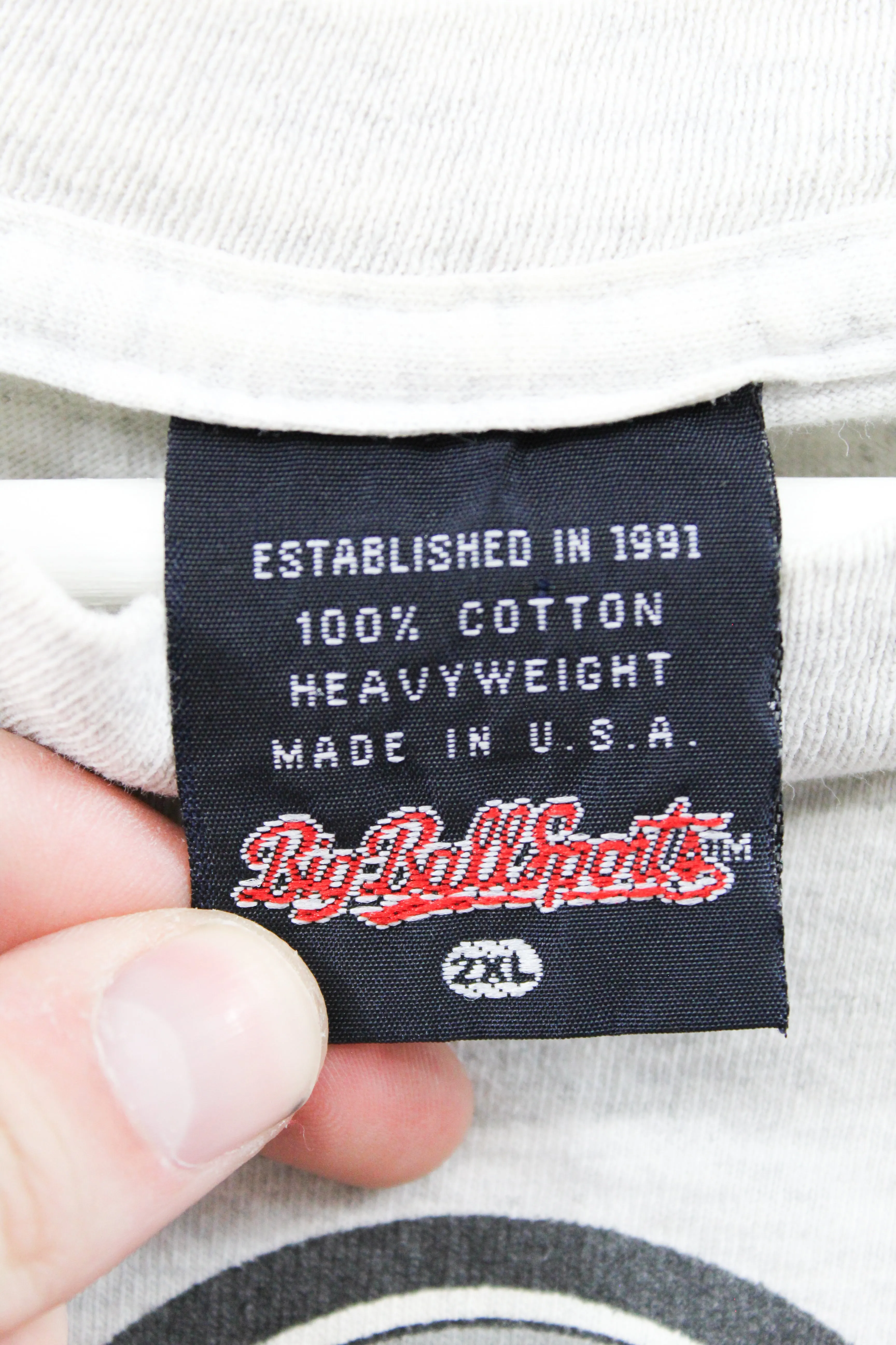 X - Vintage Single Stitch 1996 BigBallSports Hockey Is Life graphic Tee sold by HG Vintage product image thumbnail 3