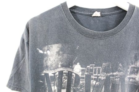 Vintage 05' Nirvana Concert Picture Tee sold by HG Vintage