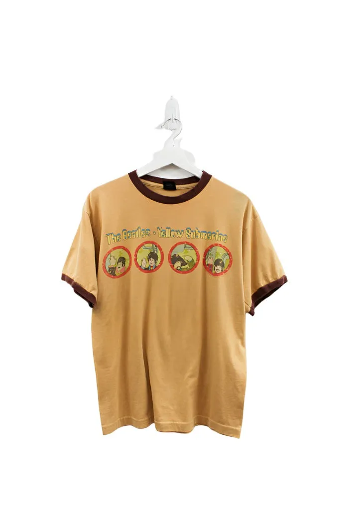 Z - Vintage 2004 The Beatles Yellow Submarine Ringer Tee sold by HG Vintage