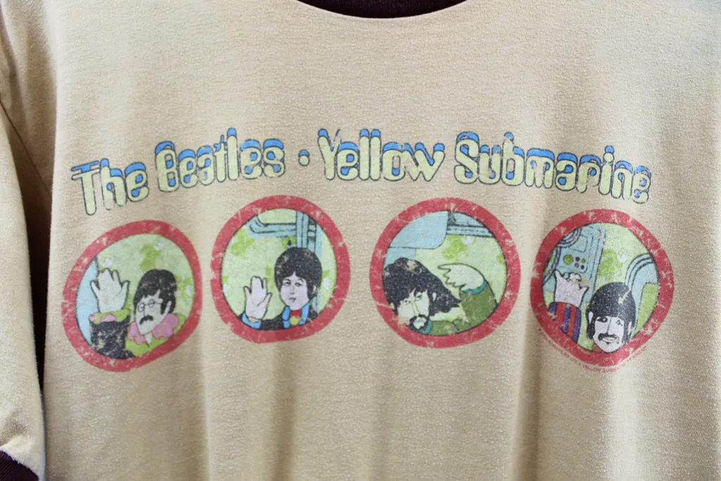 Z - Vintage 2004 The Beatles Yellow Submarine Ringer Tee sold by HG Vintage product image thumbnail 2