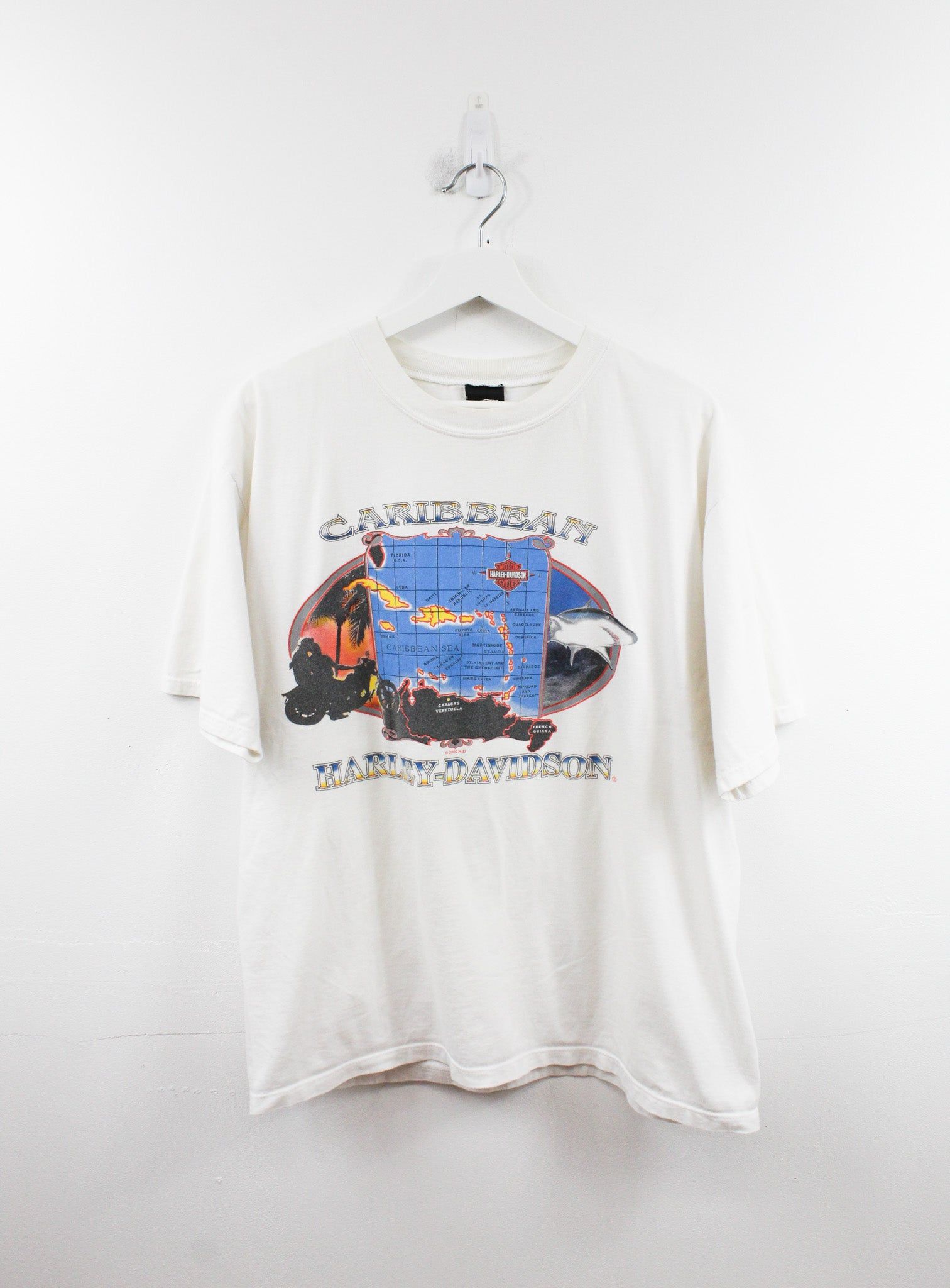 Vintage Harley Davidson 2000 Caribbean Tee sold by HG Vintage