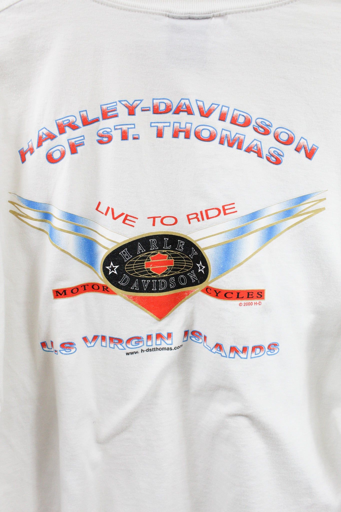 Vintage Harley Davidson 2000 Caribbean Tee sold by HG Vintage product image thumbnail 4