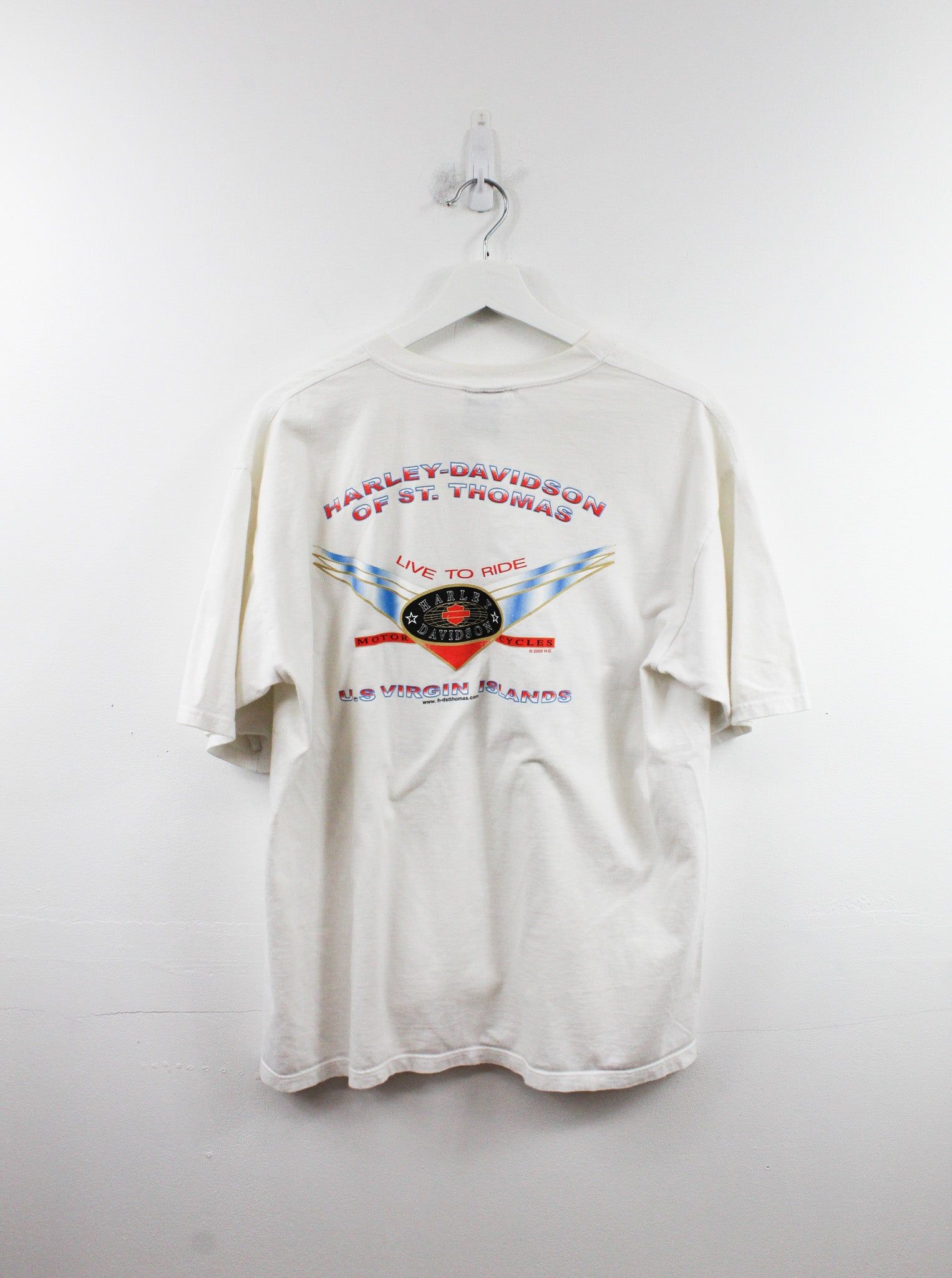 Vintage Harley Davidson 2000 Caribbean Tee sold by HG Vintage product image thumbnail 3