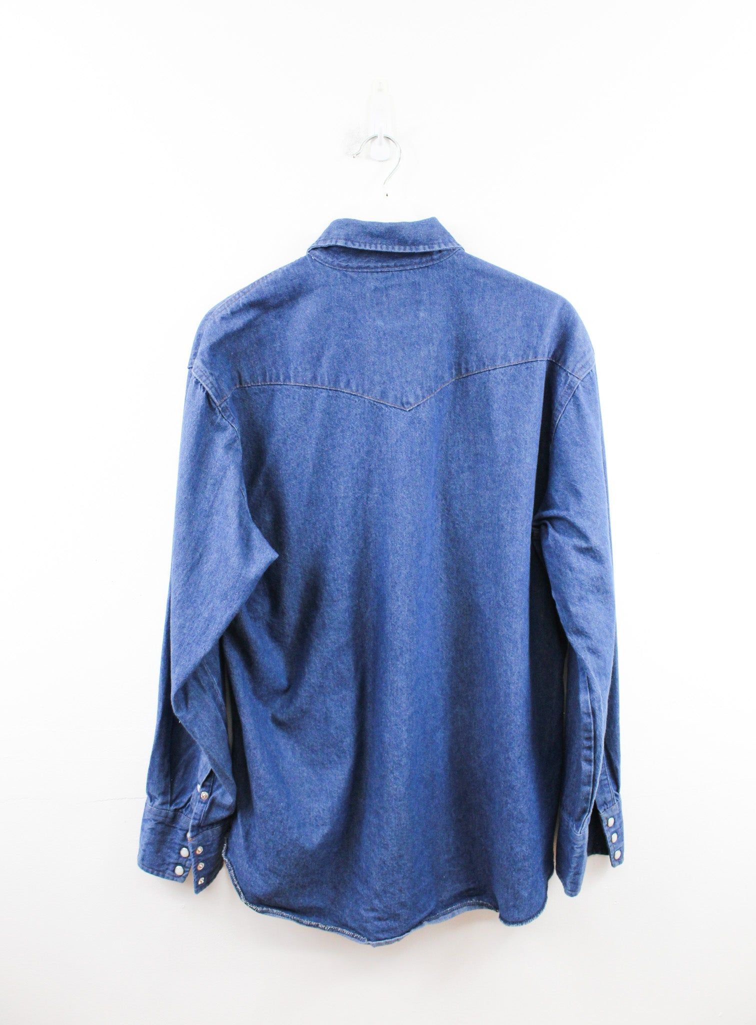 Wrangler Denim Western Shirt 4 sold by HG Vintage product image thumbnail 2