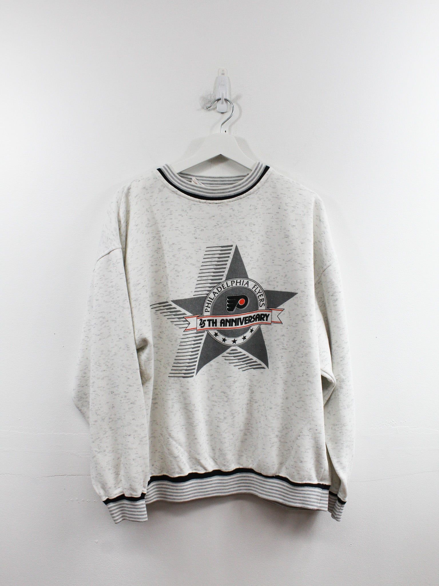Vintage 92' NHL Philadelphia Flyers 25th Anniversary Crewneck sold by HG Vintage