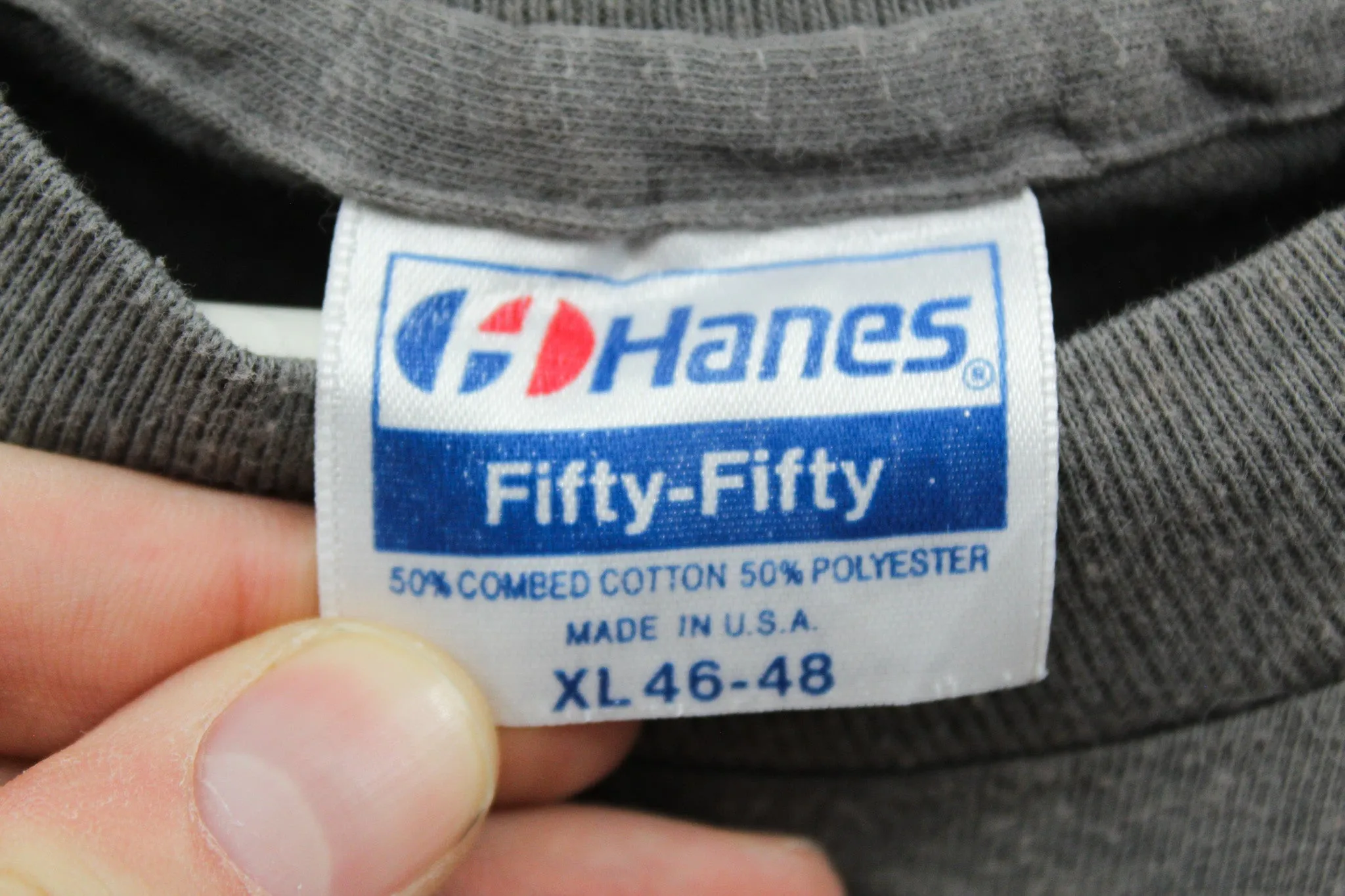 X - Vintage Single Stitch 1985 Cooking With Jazz New Orleans Hanes 50/50 Tee sold by HG Vintage product image thumbnail 3