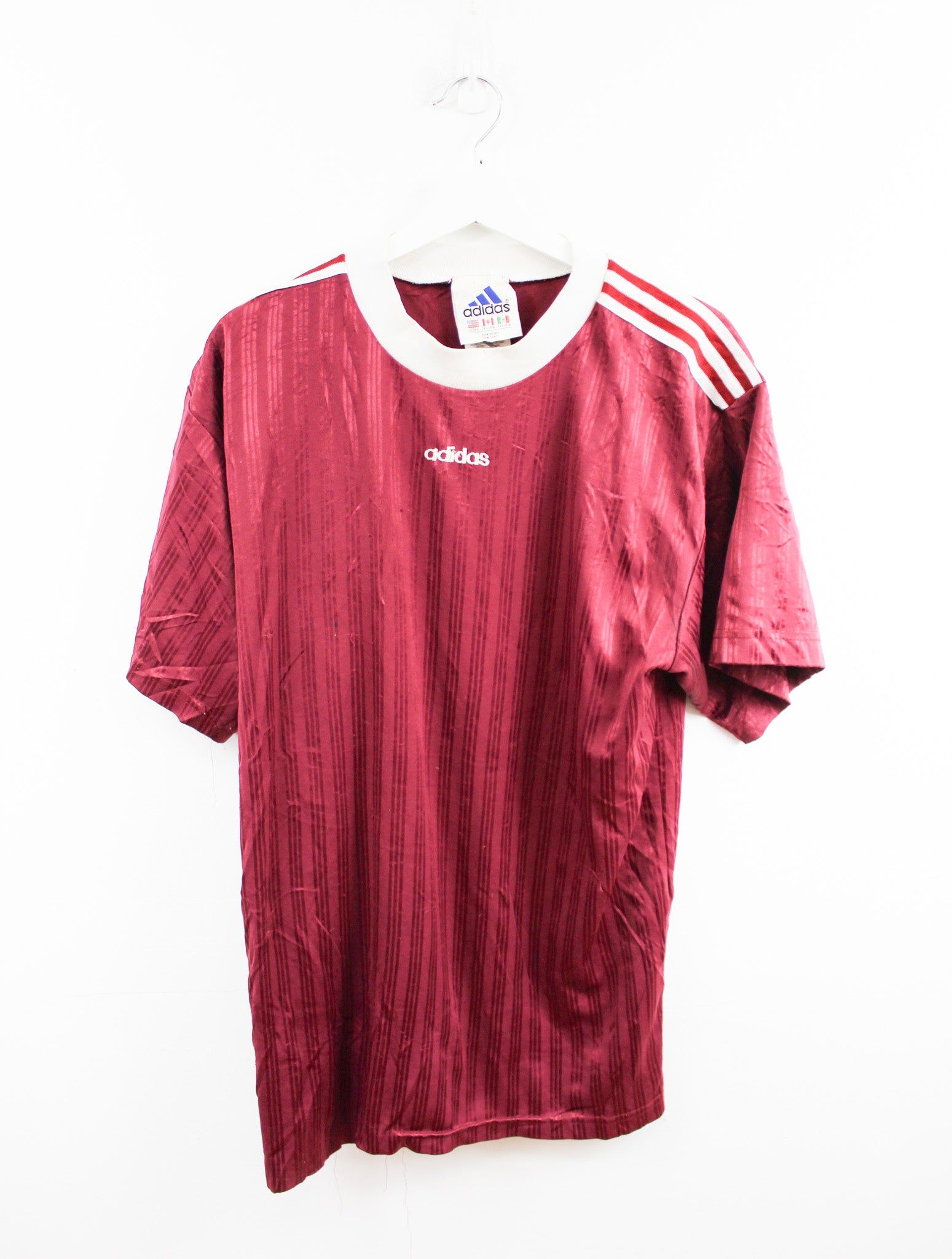 Vintage Adidas Blank Soccer Jersey sold by HG Vintage product image thumbnail 2