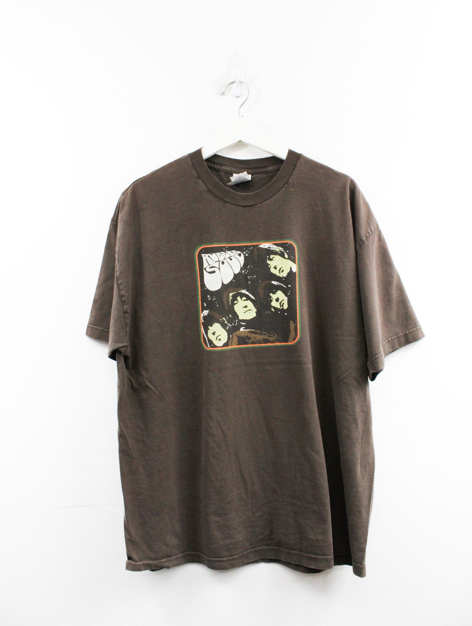 Vintage The Beatles Rubber Soul Album Cover Tee sold by HG Vintage